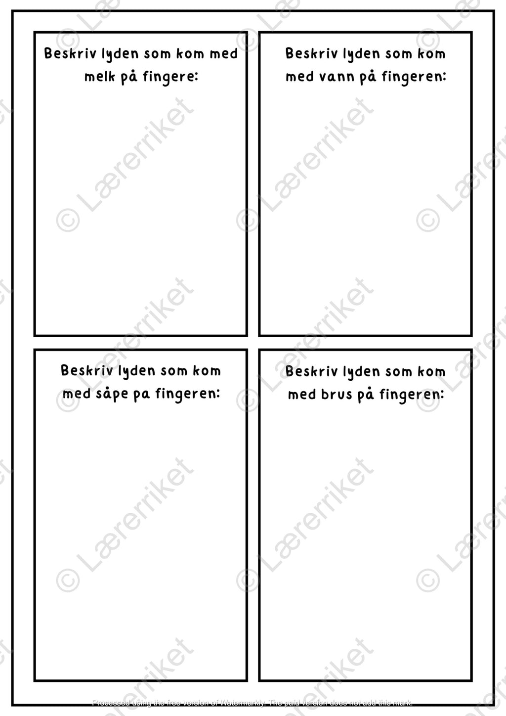 Lydbølger forsøk