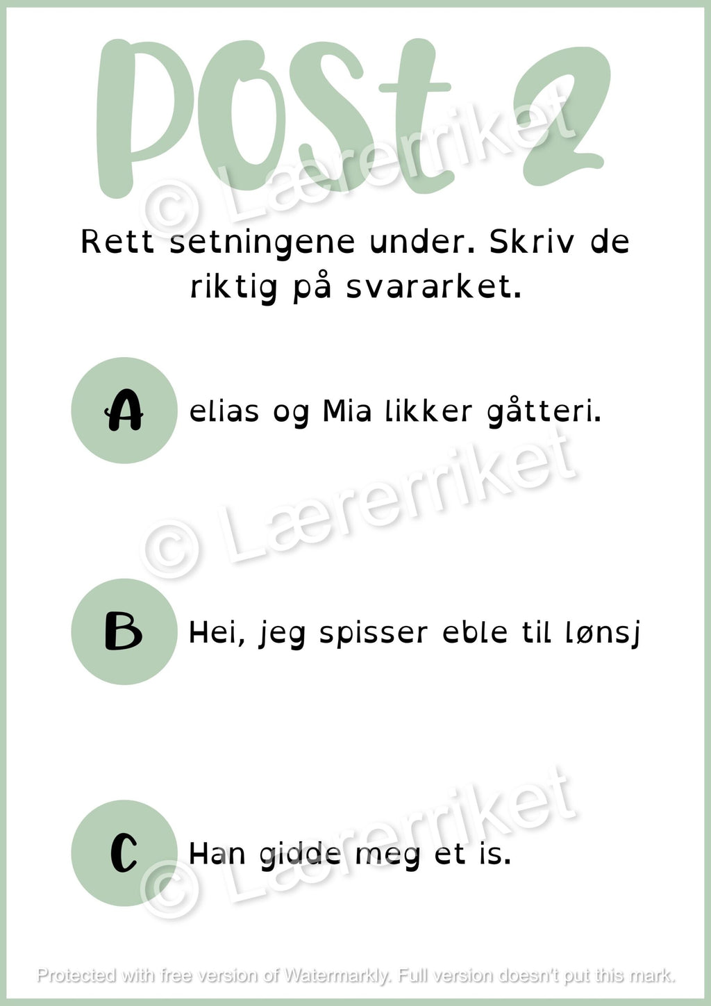 Sommer-rebus 5.-7. trinn