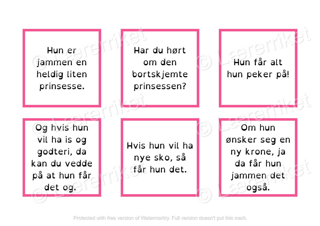 Sorter hendelsene