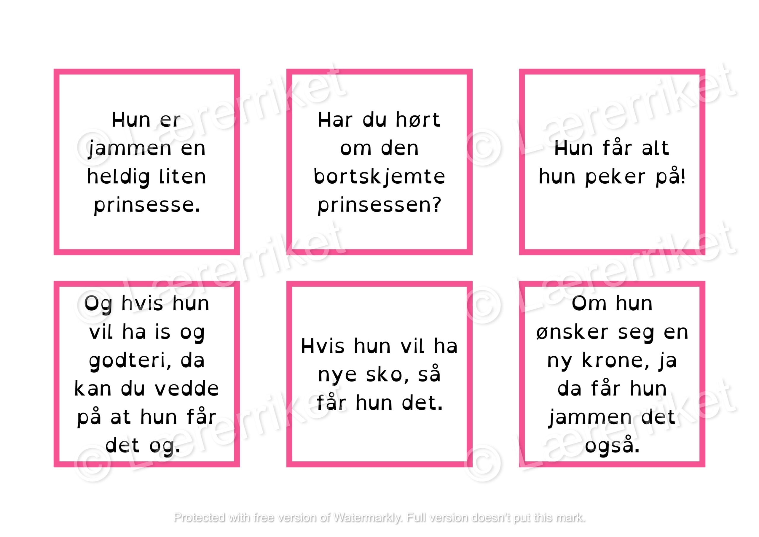Sorter hendelsene