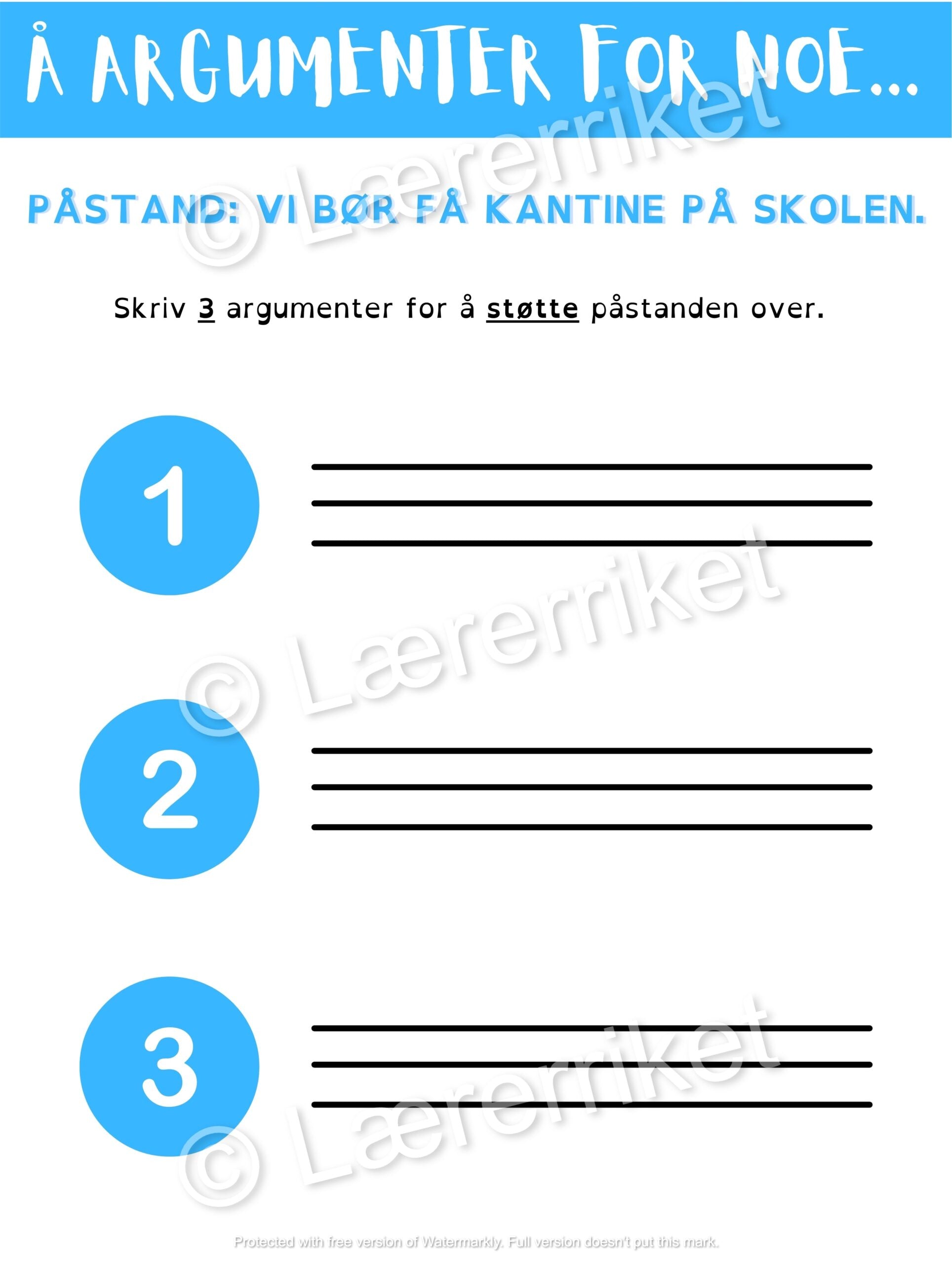 Argumenterende tekst