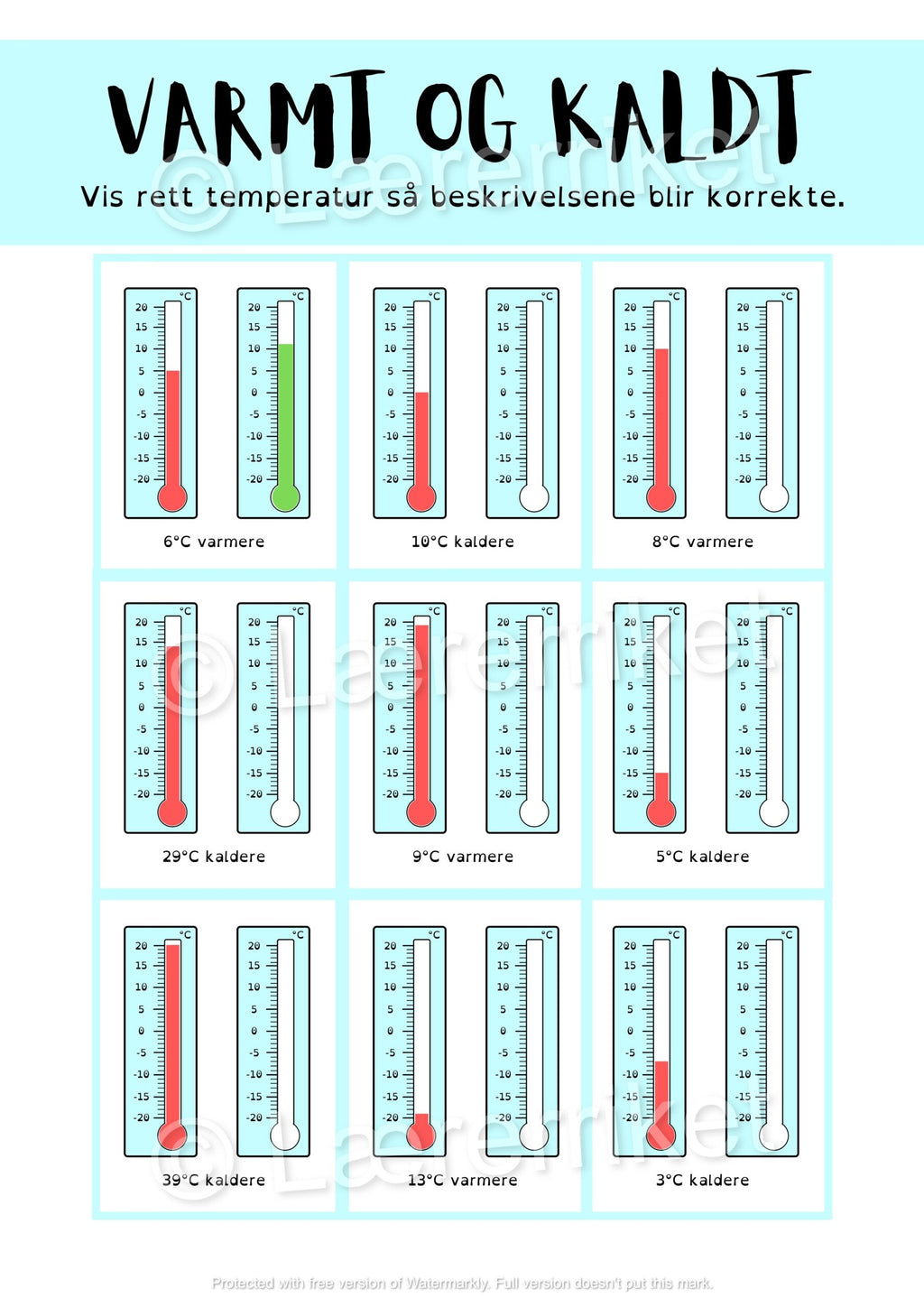 Negative tall