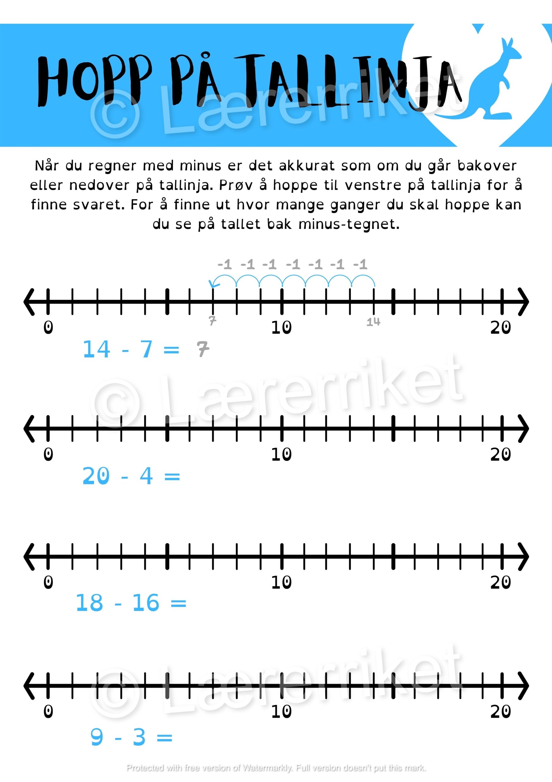 Subtraksjonsstrategier