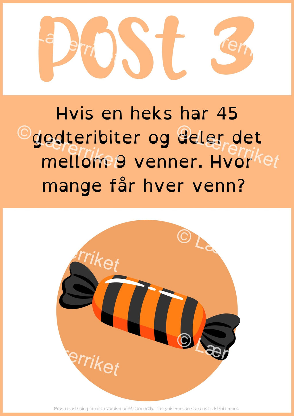 Halloween-rebus 5.-7. trinn