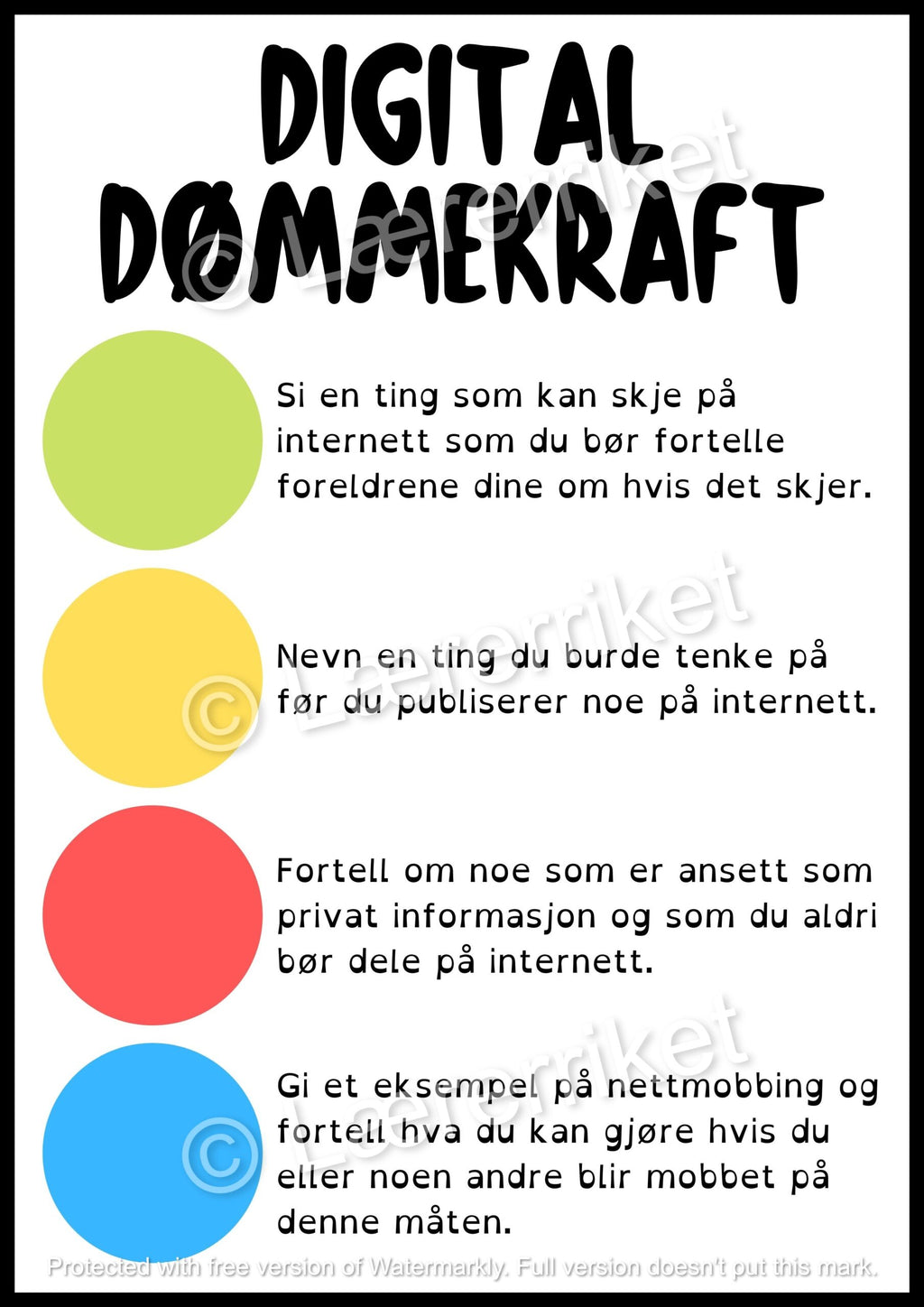 Digital dømmekraft - Twister
