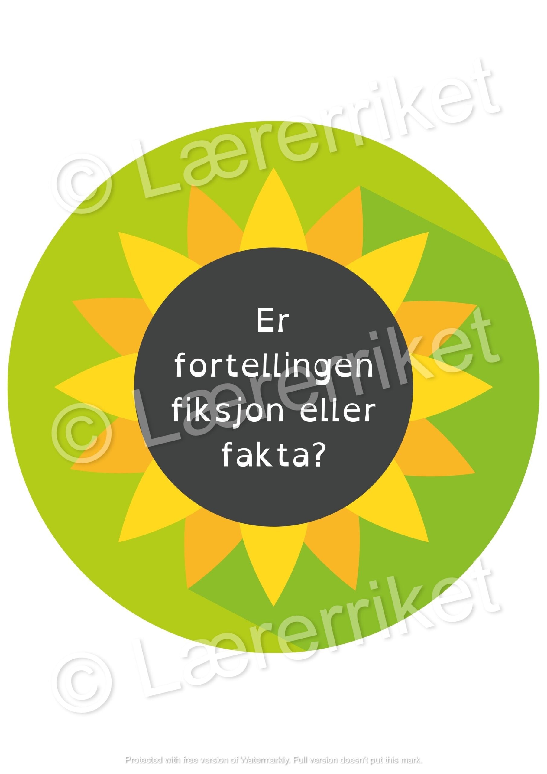 Fortelling - refleksjonskort