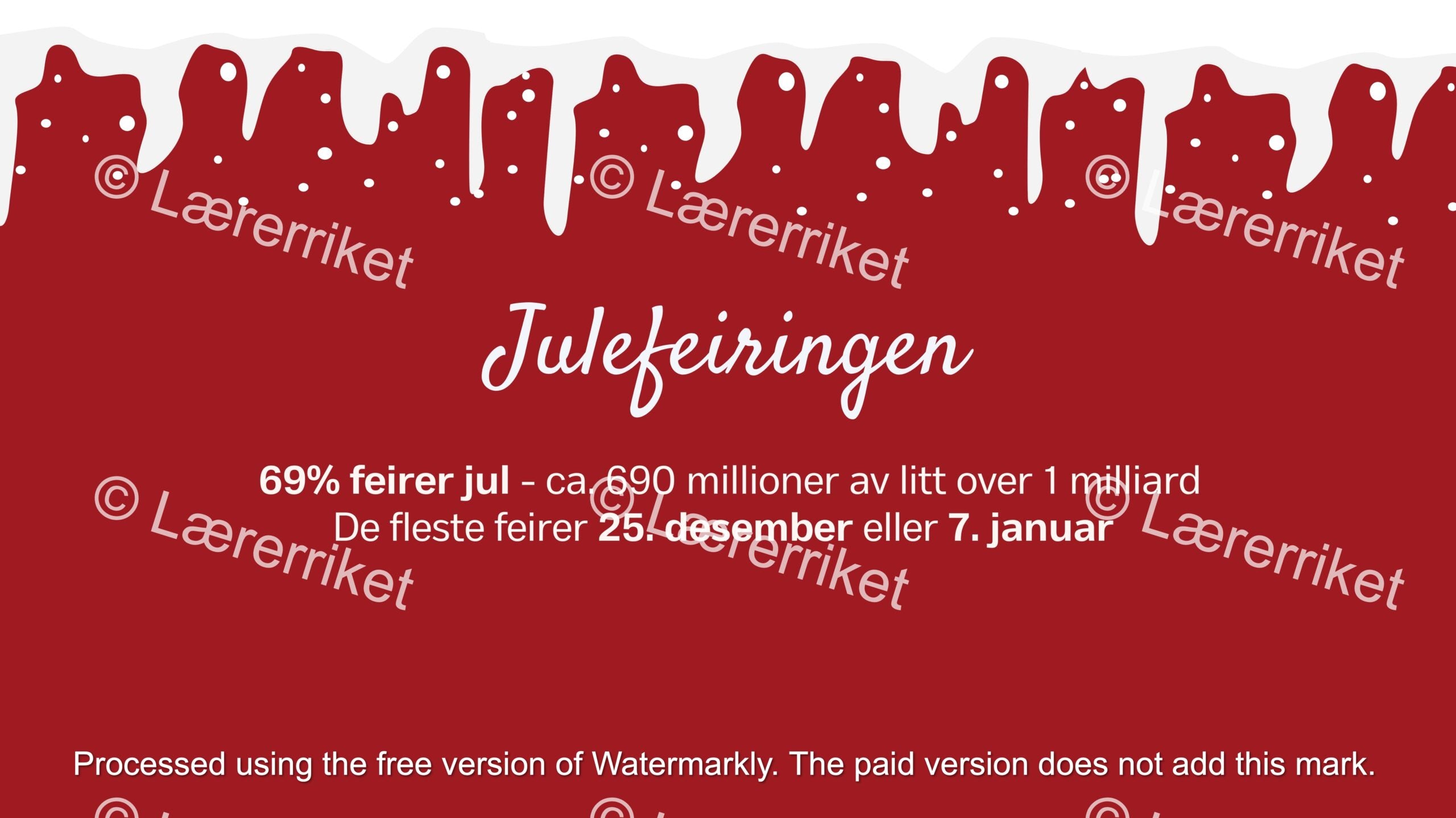 Jul verden rundt