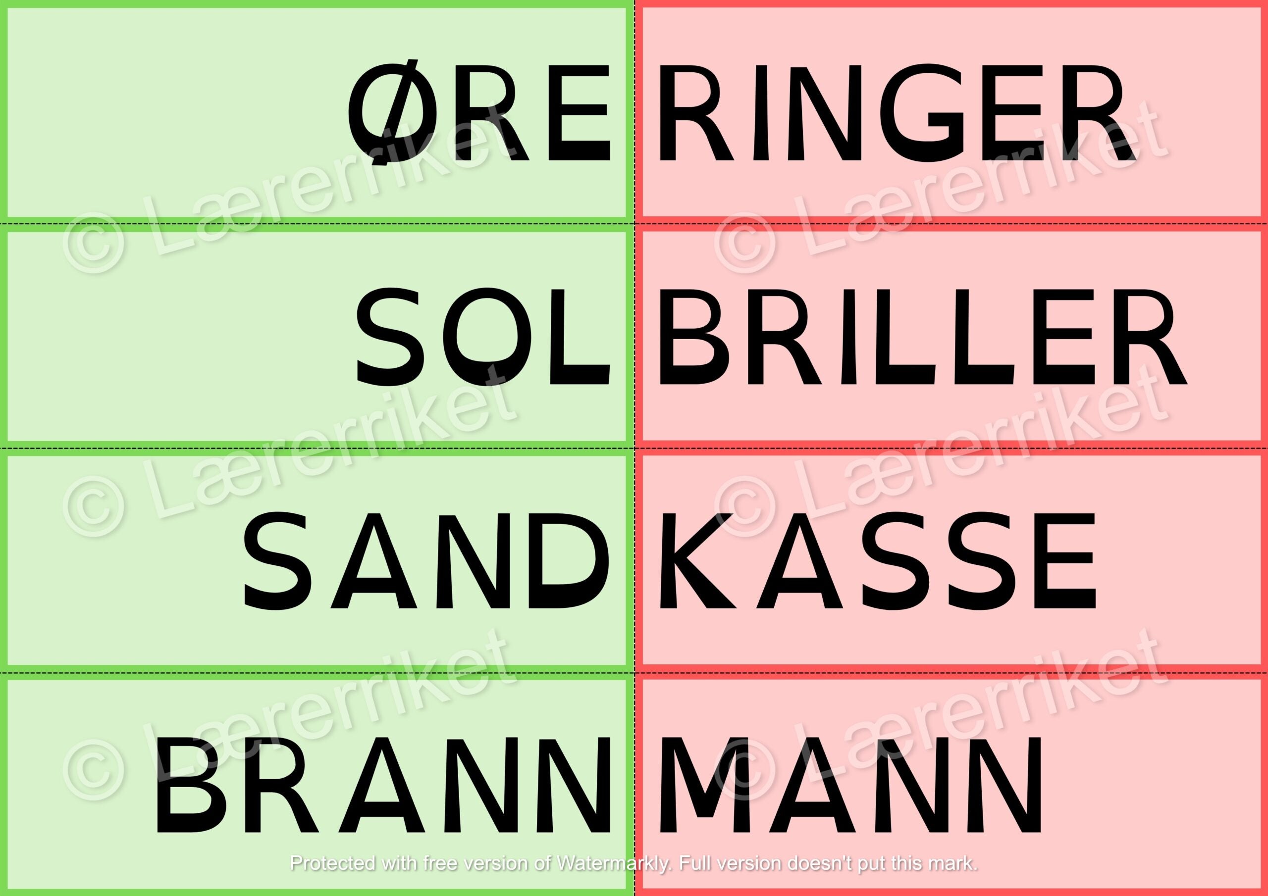Sammensatte ord