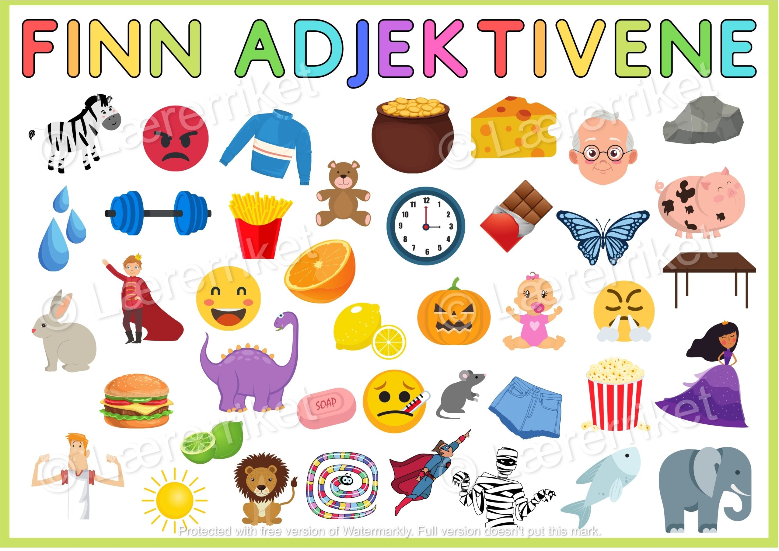 Adjektiv-leting