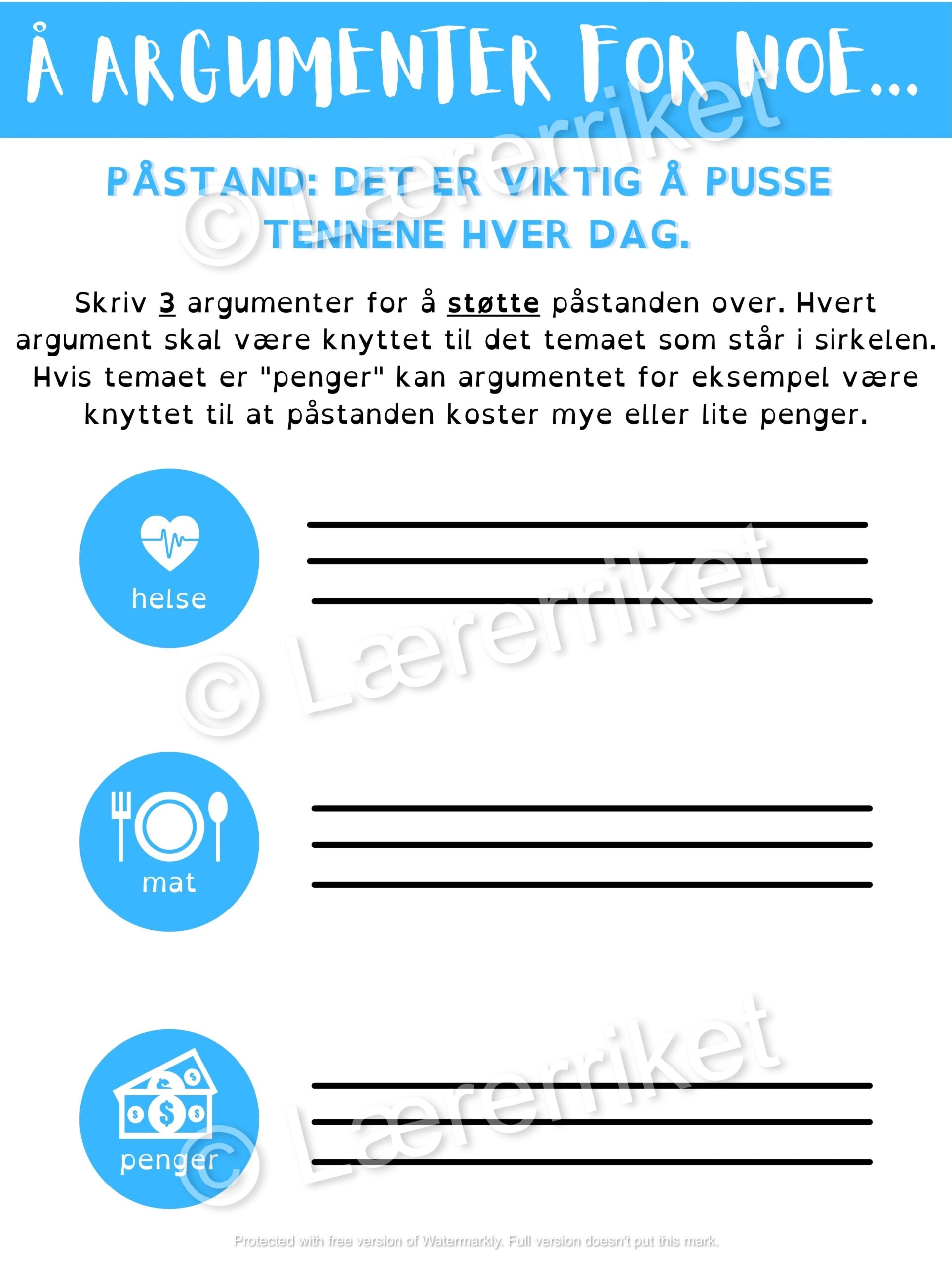 Argumenterende tekst