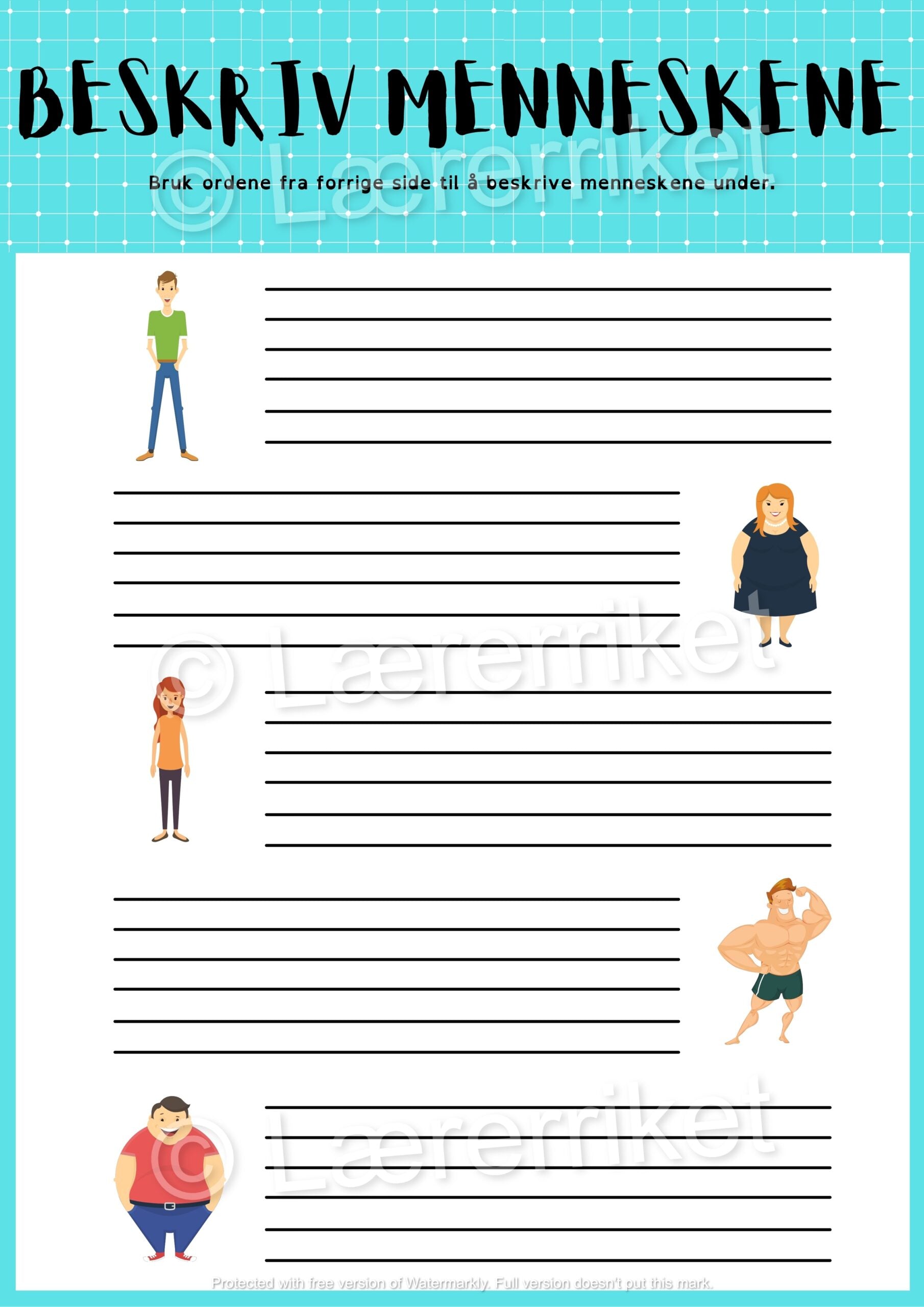 Personskildring