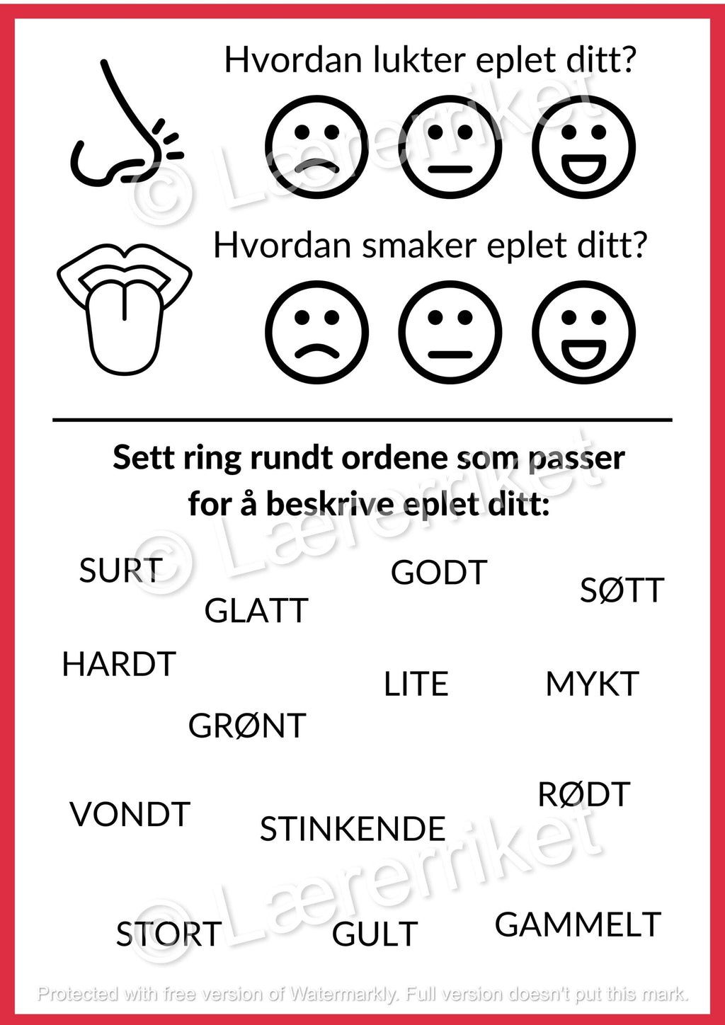 Forsk på epler - tverrfaglig utforsking