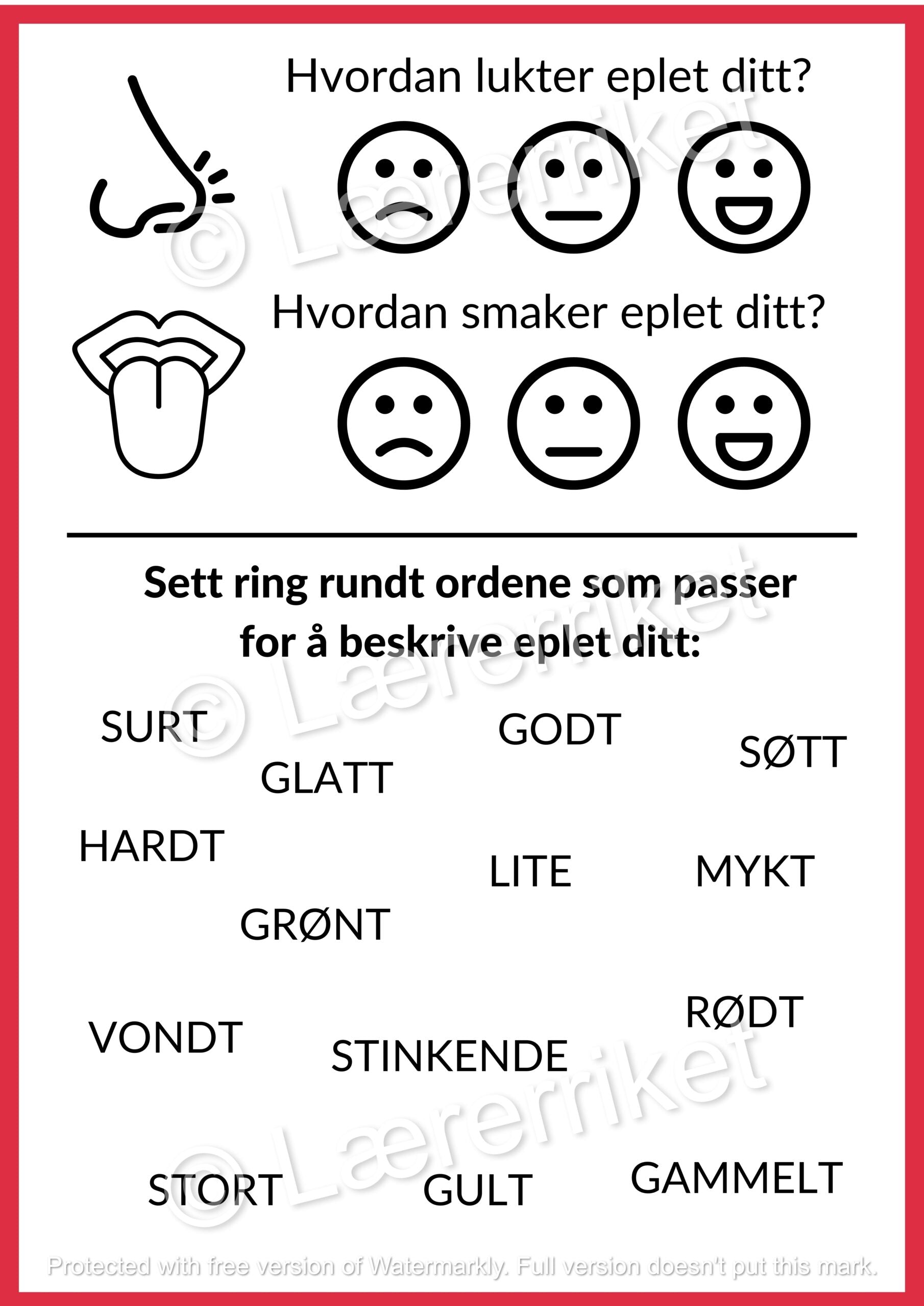 Forsk på epler - tverrfaglig utforsking