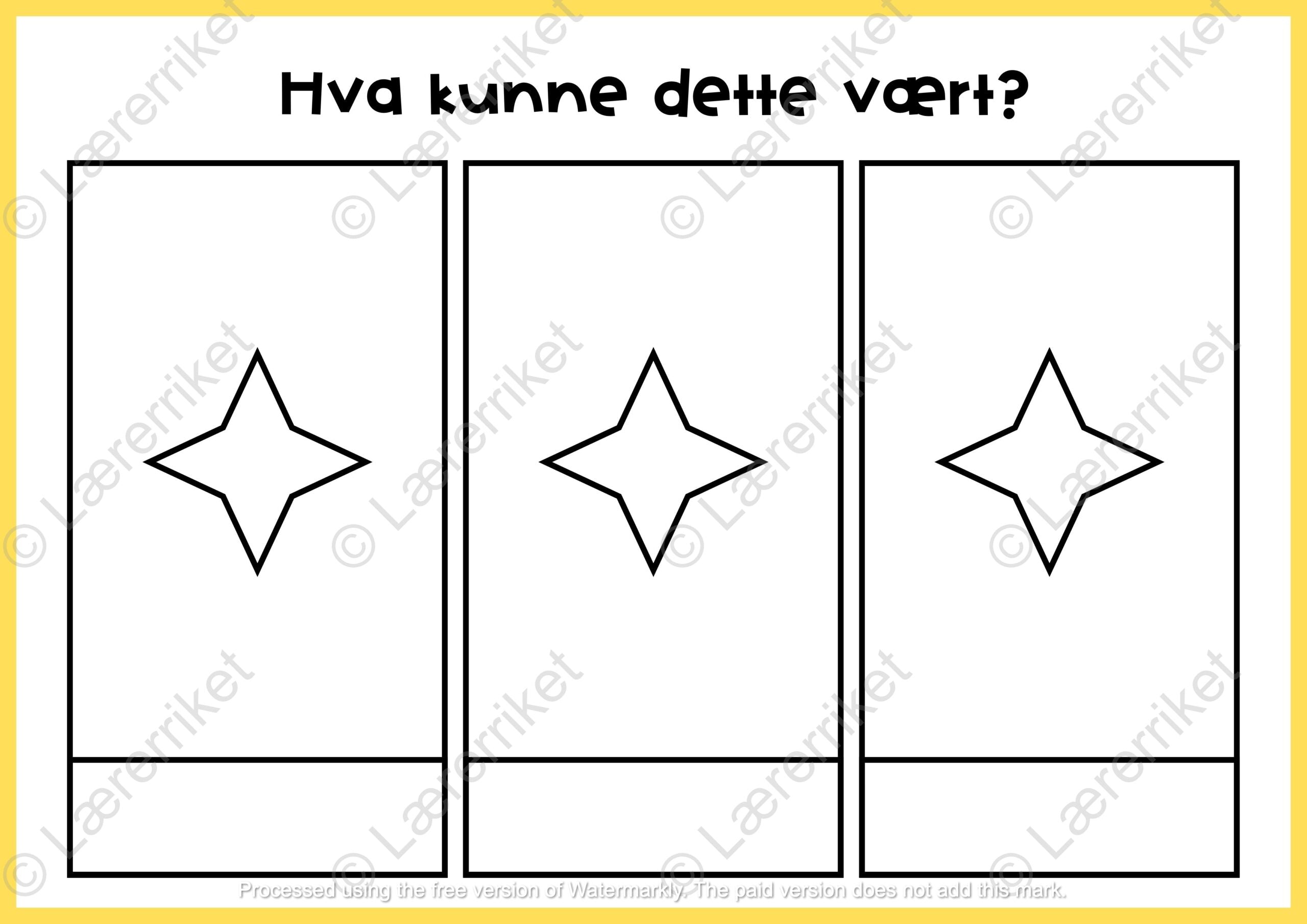 Hva kunne dette vært?