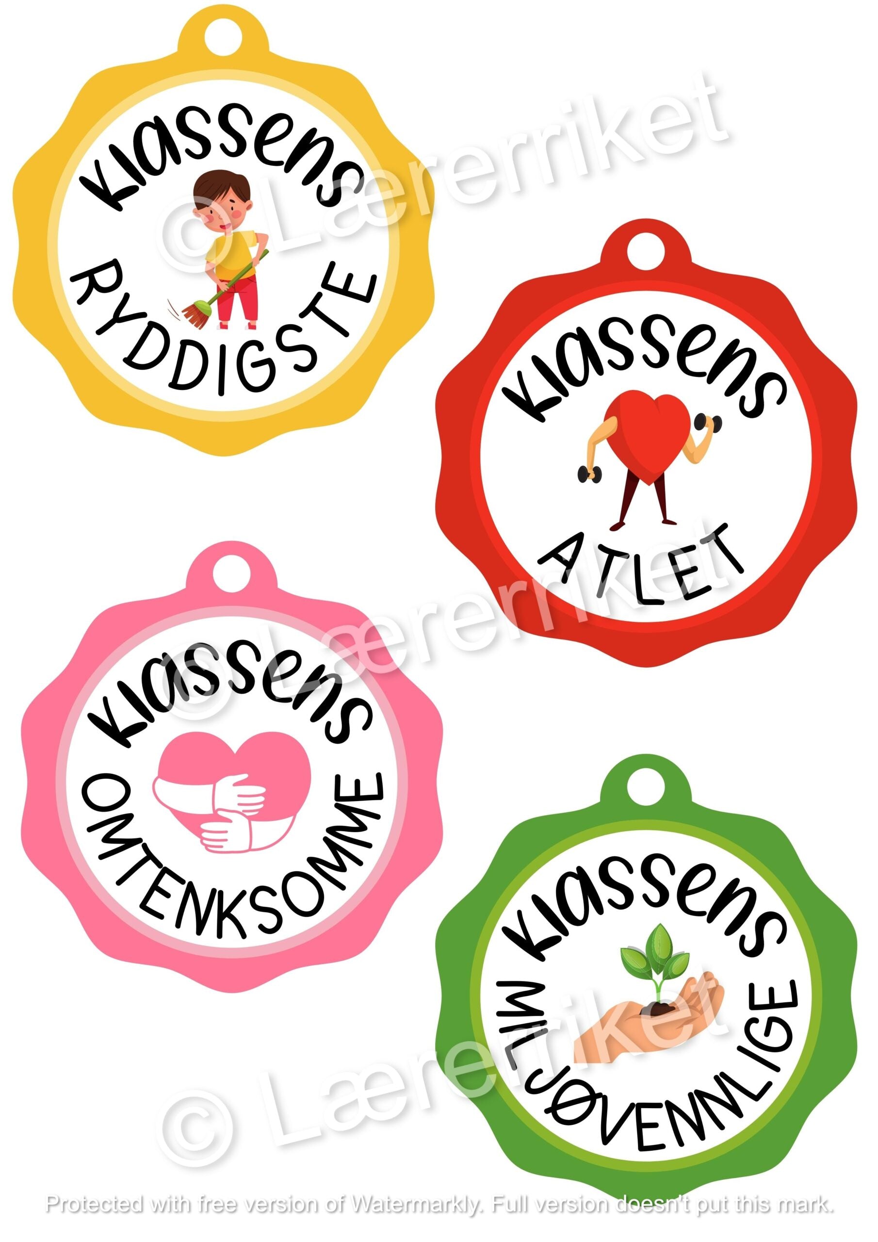 Klasse-medaljer