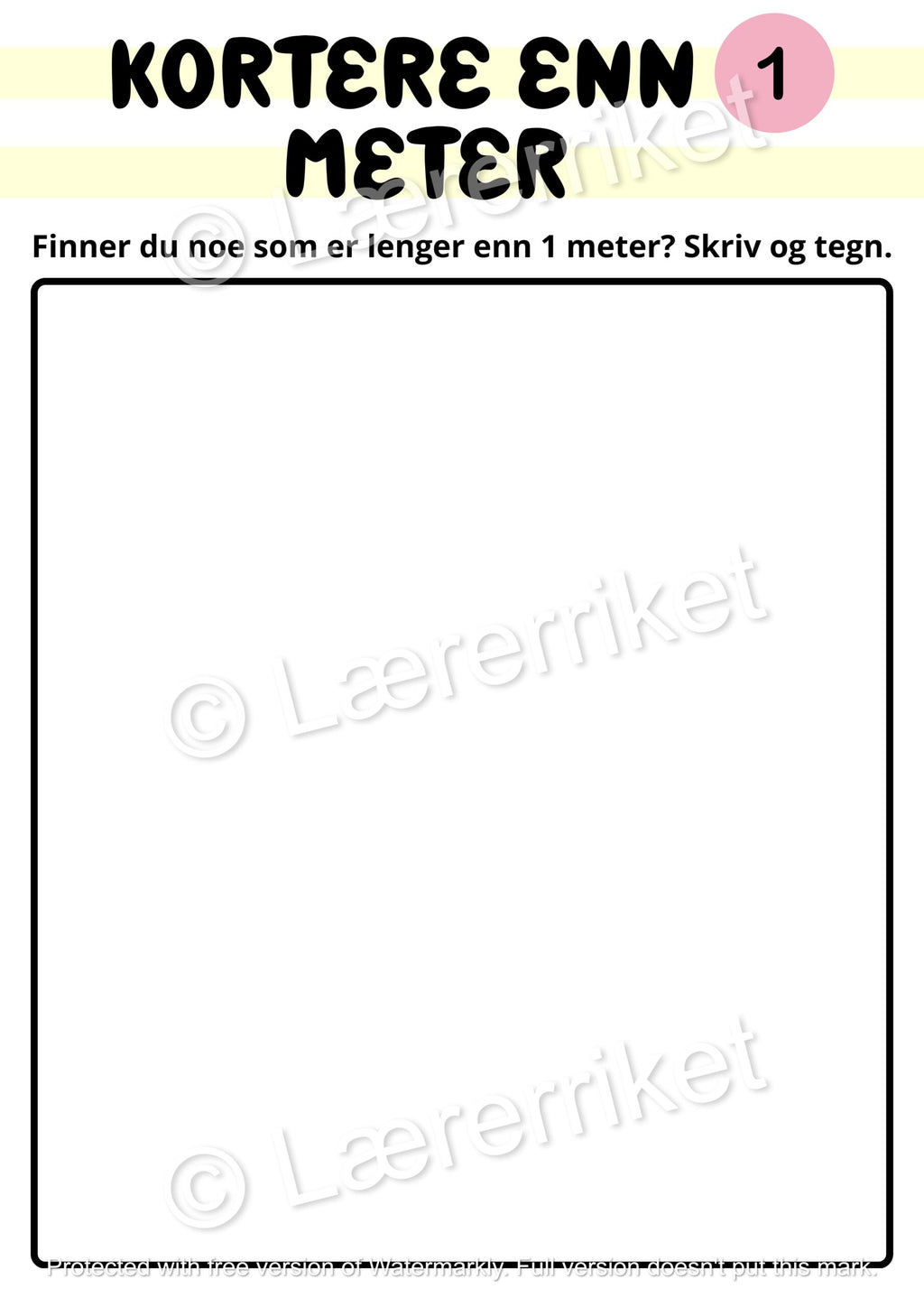 Måling med metersnor