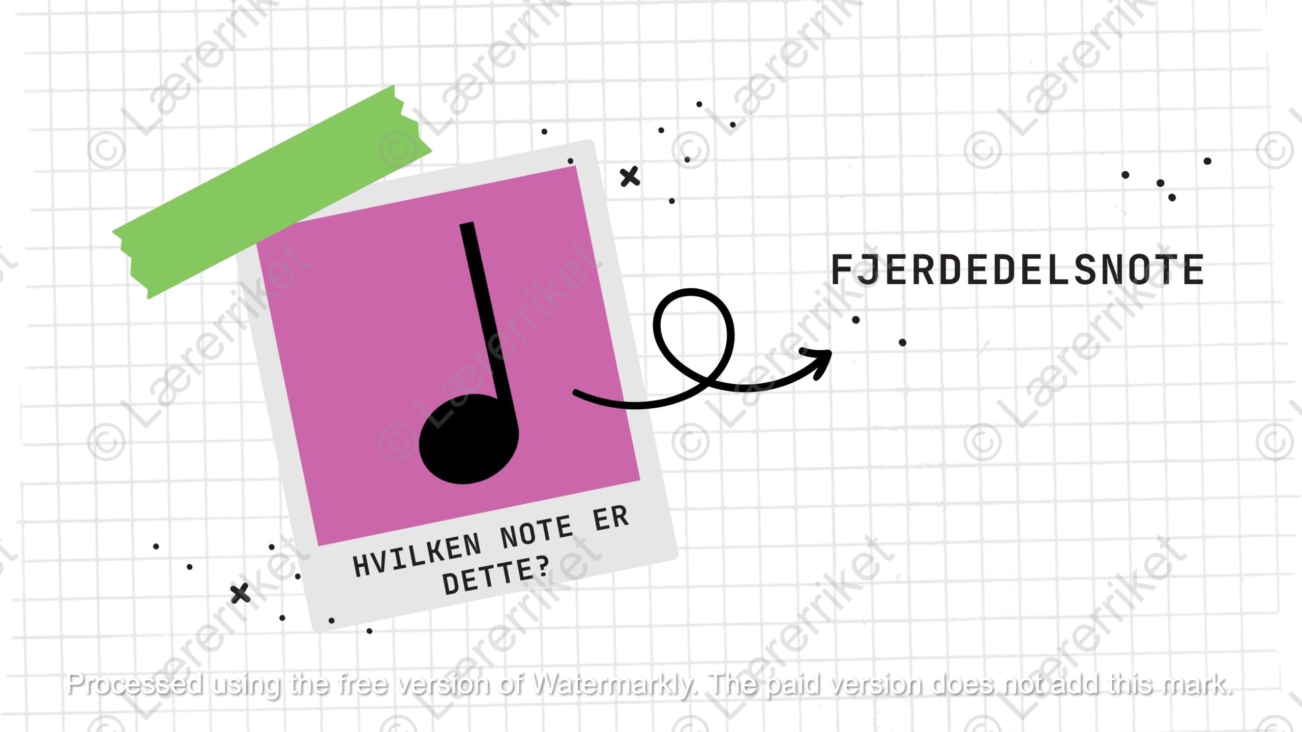 Noter og rytme