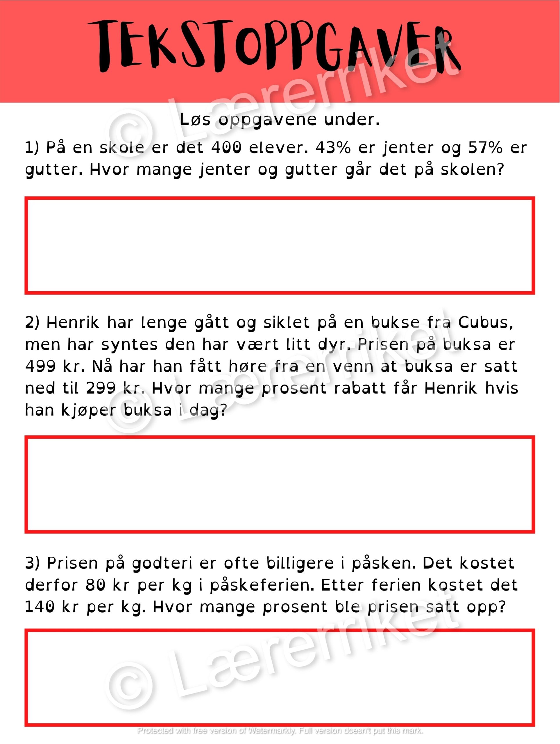 Prosentregning