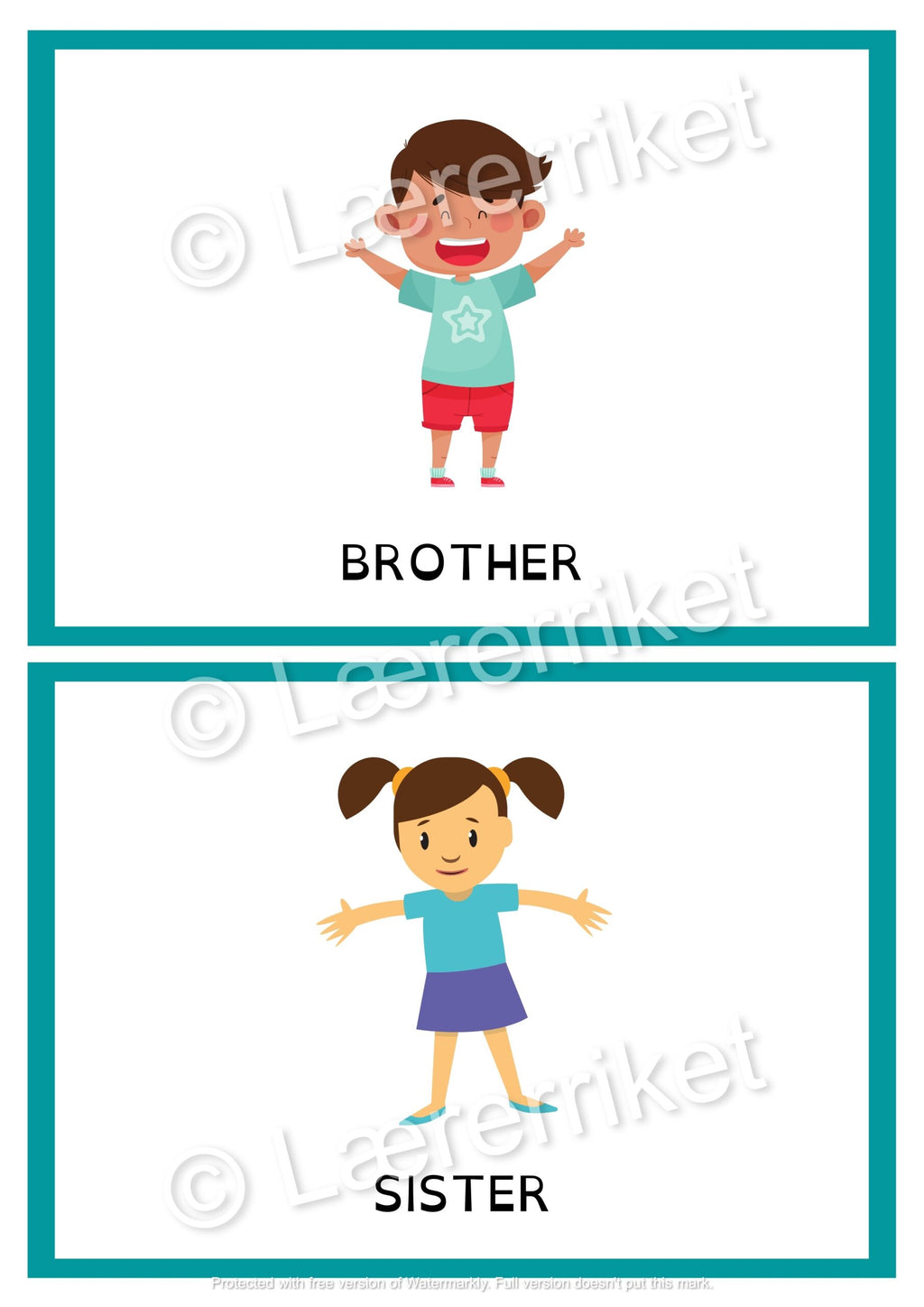Flashcards - Family