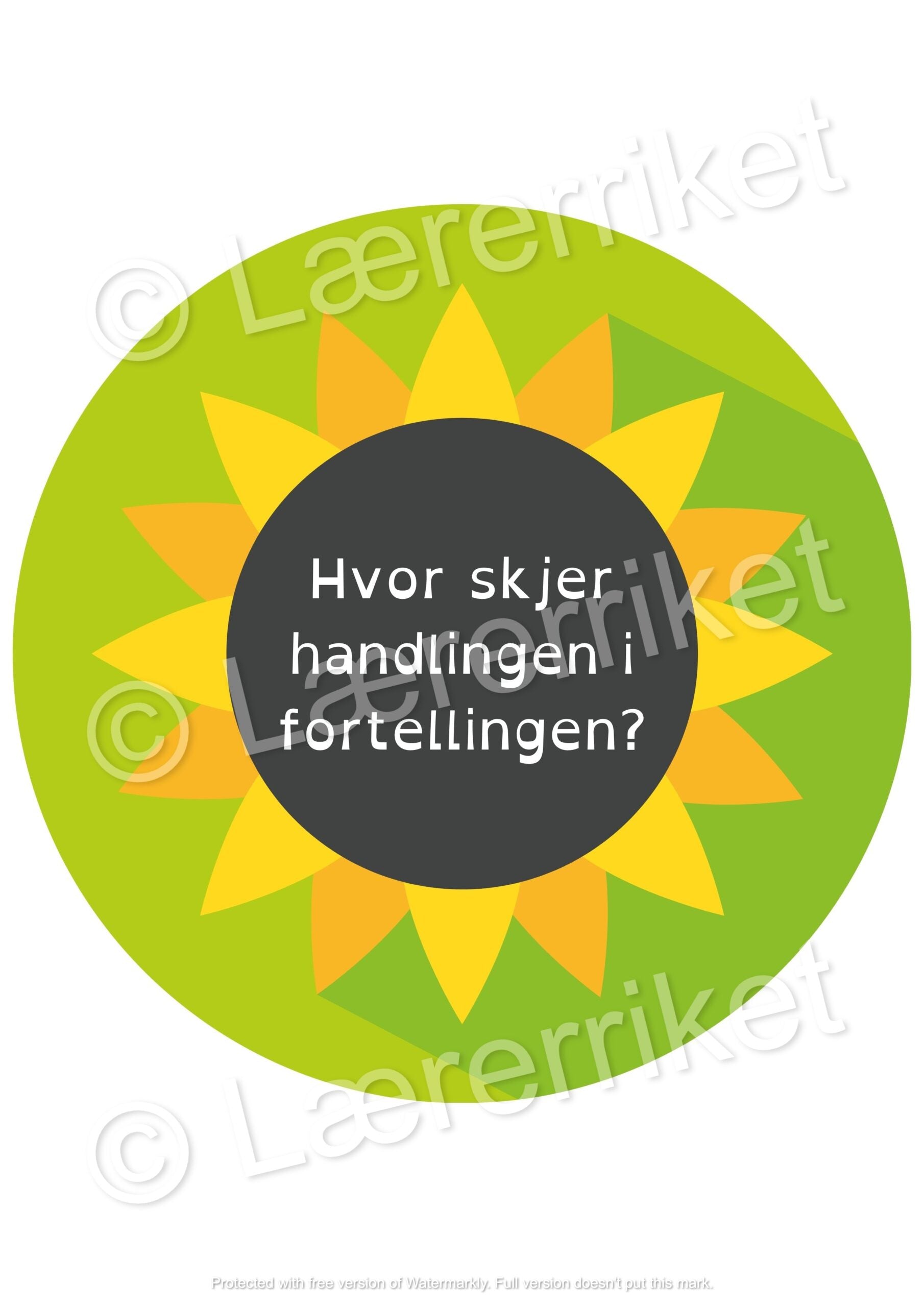 Fortelling - refleksjonskort