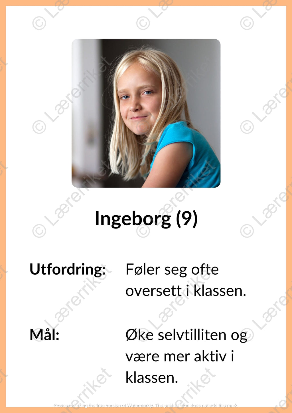 Mental helse plakatoppgave