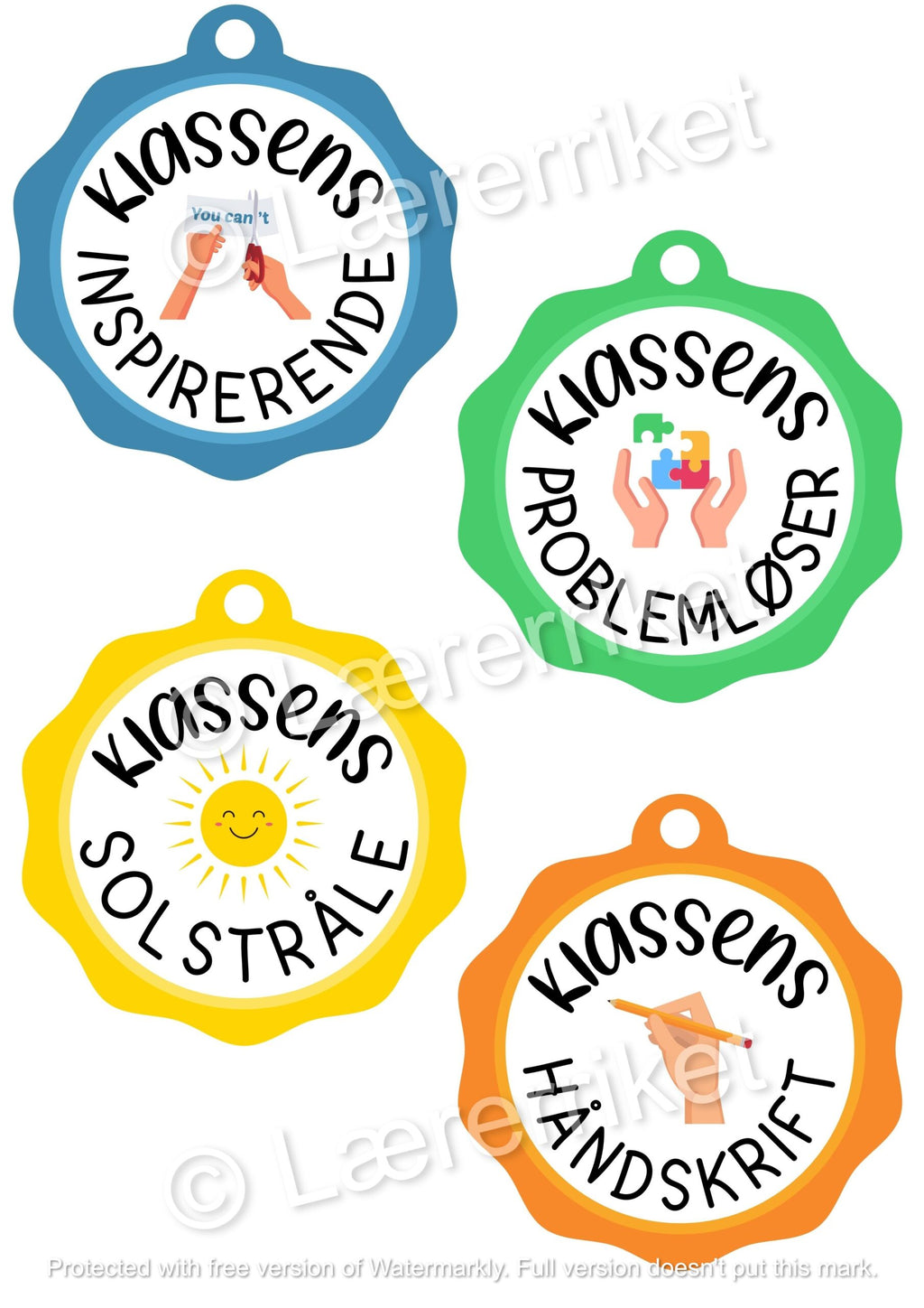 Klasse-medaljer