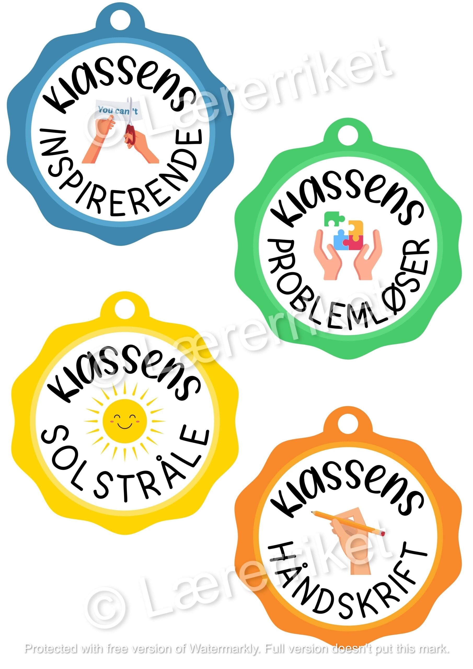 Klasse-medaljer