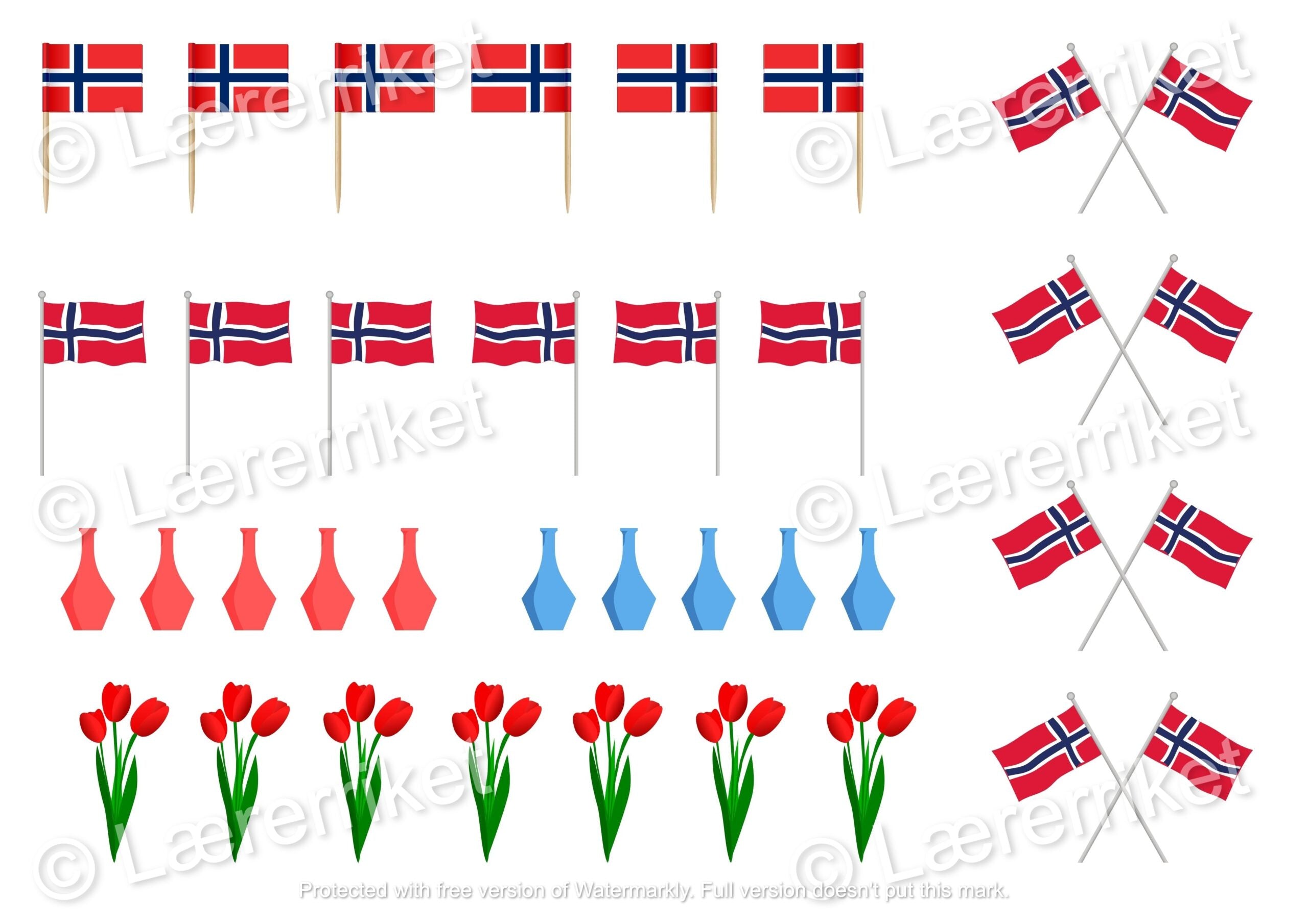 17. mai aktivitet - pynt rommet