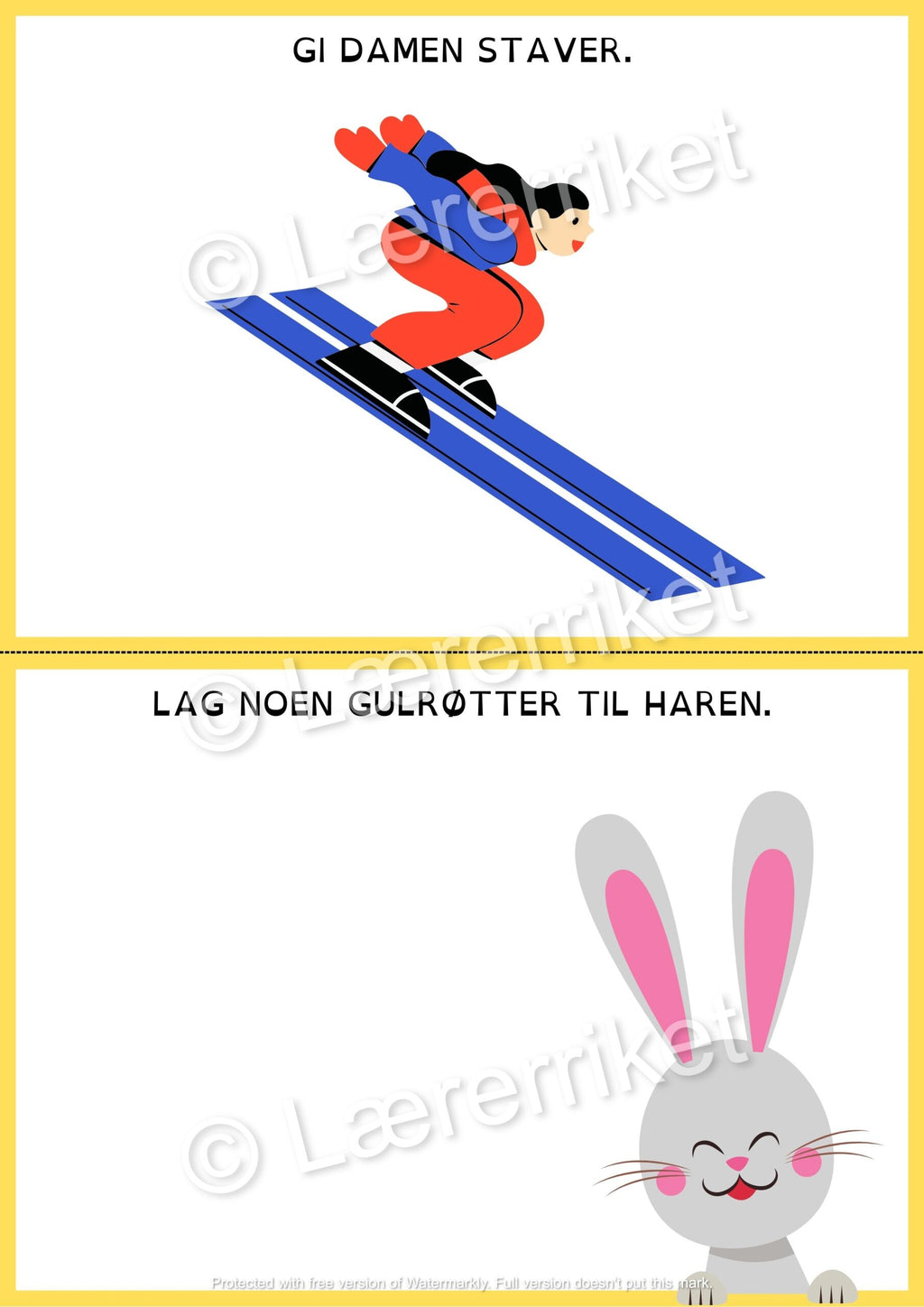 Plastelinamatter - påske