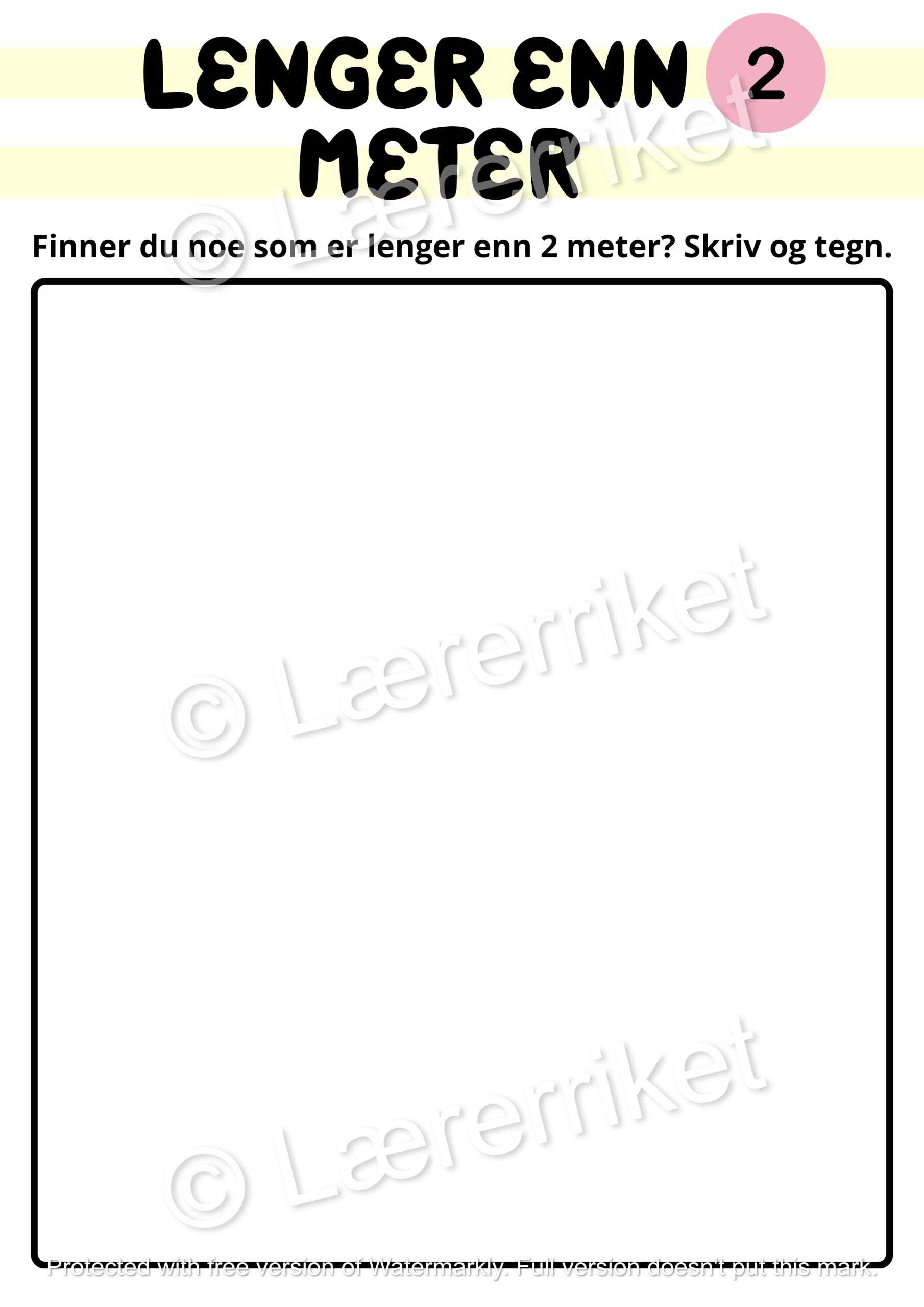 Måling med metersnor