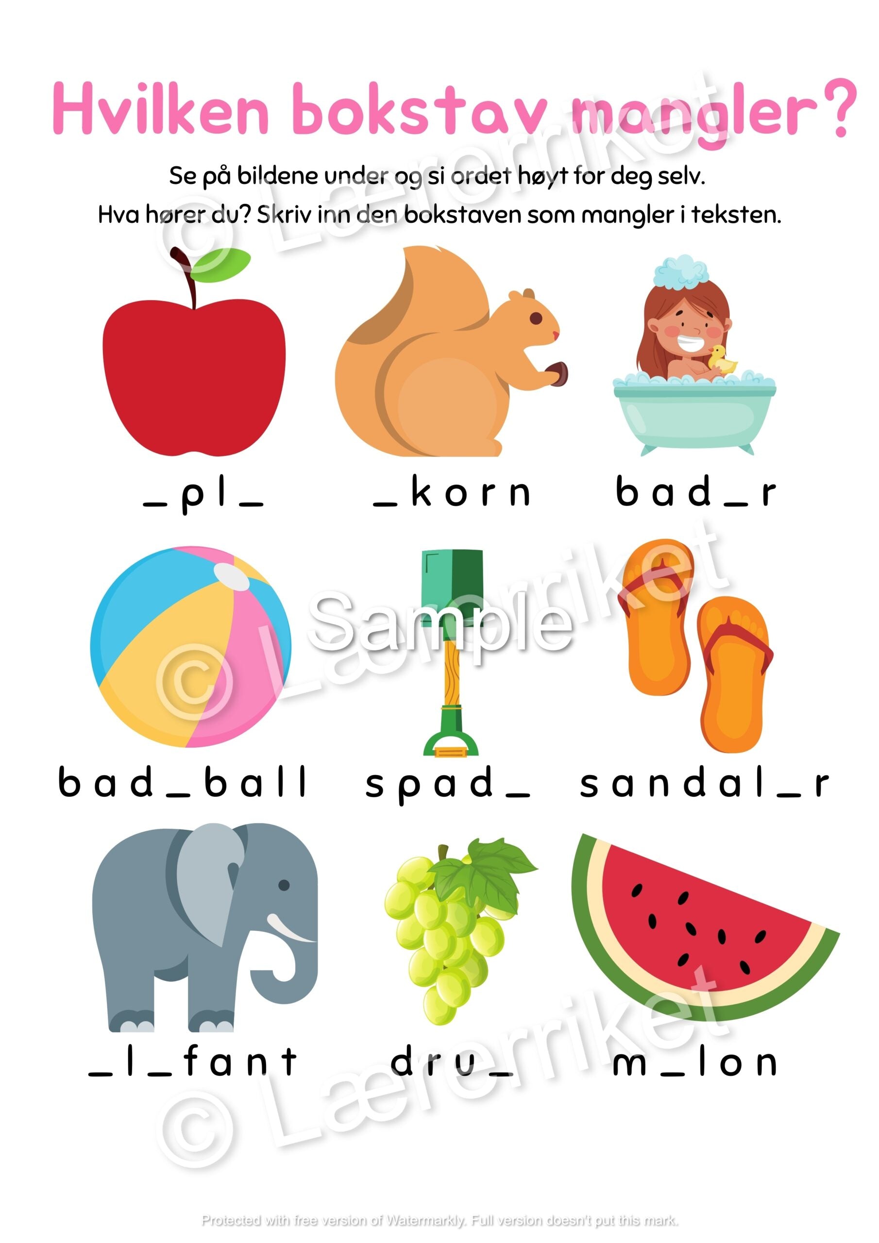 Bokstavhefter