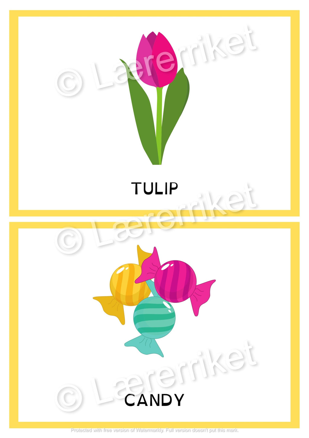 Flashcards - Easter