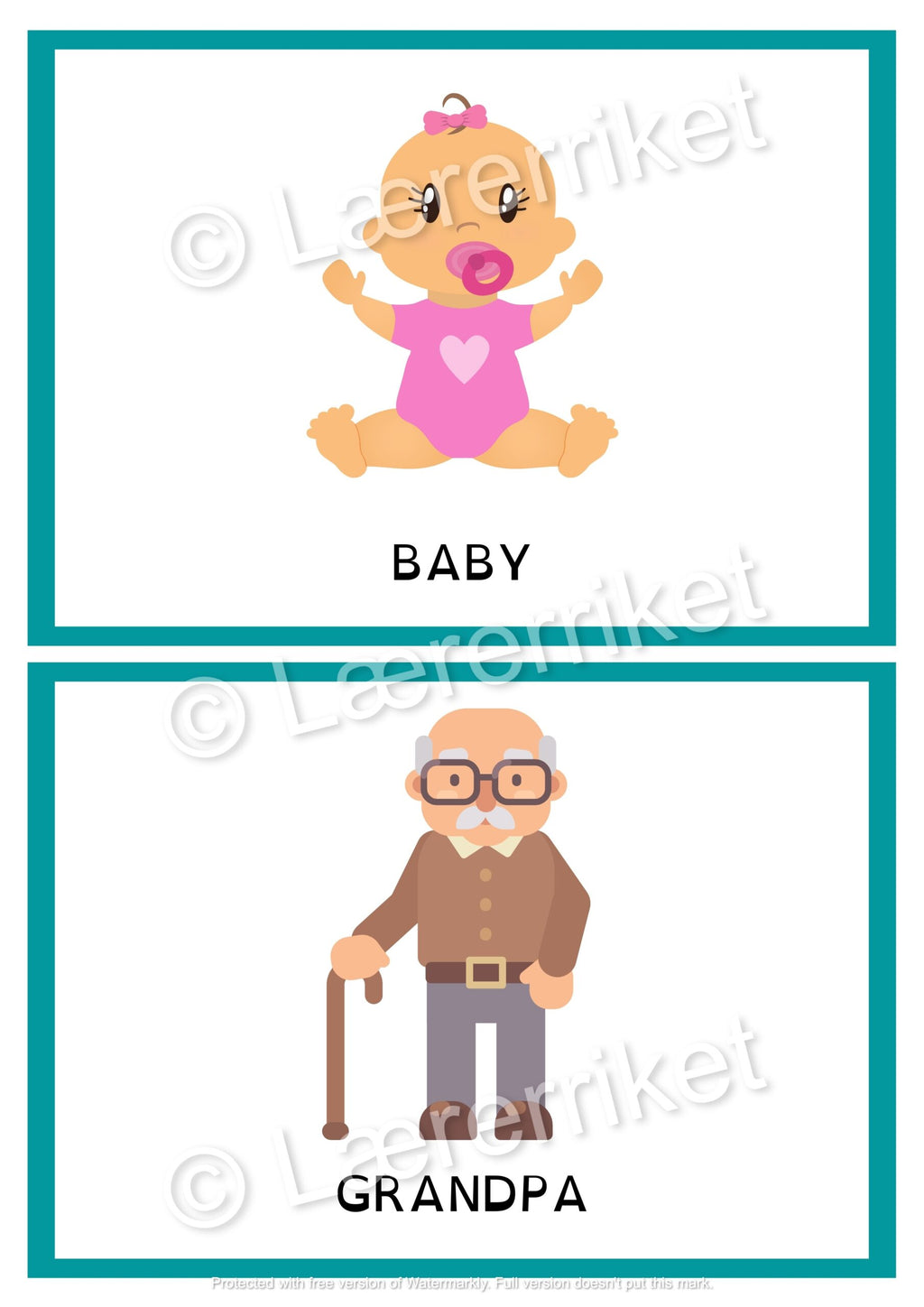 Flashcards - Family