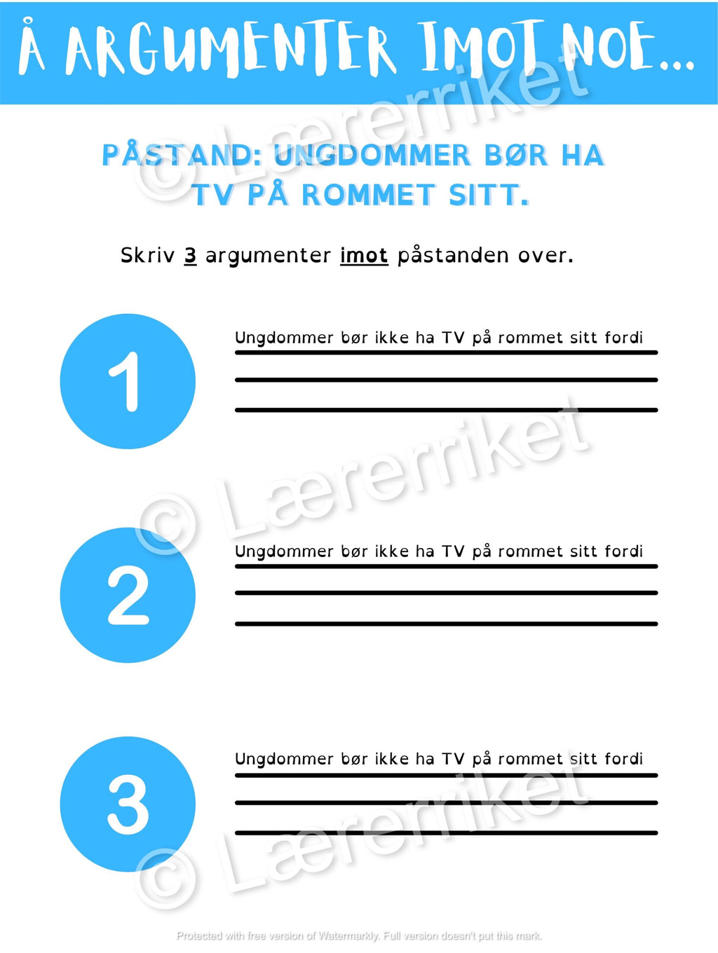 Argumenterende tekst