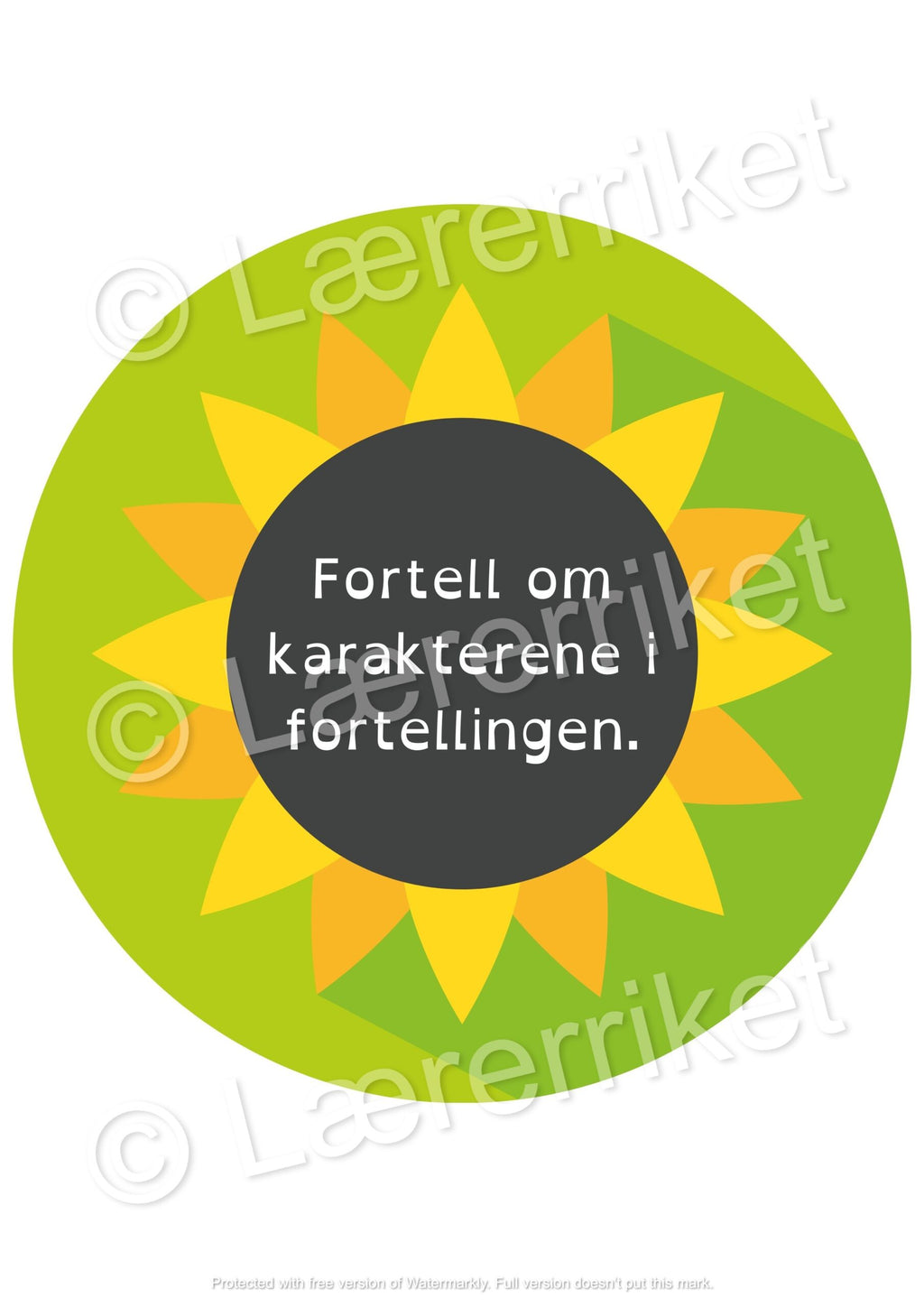 Fortelling - refleksjonskort