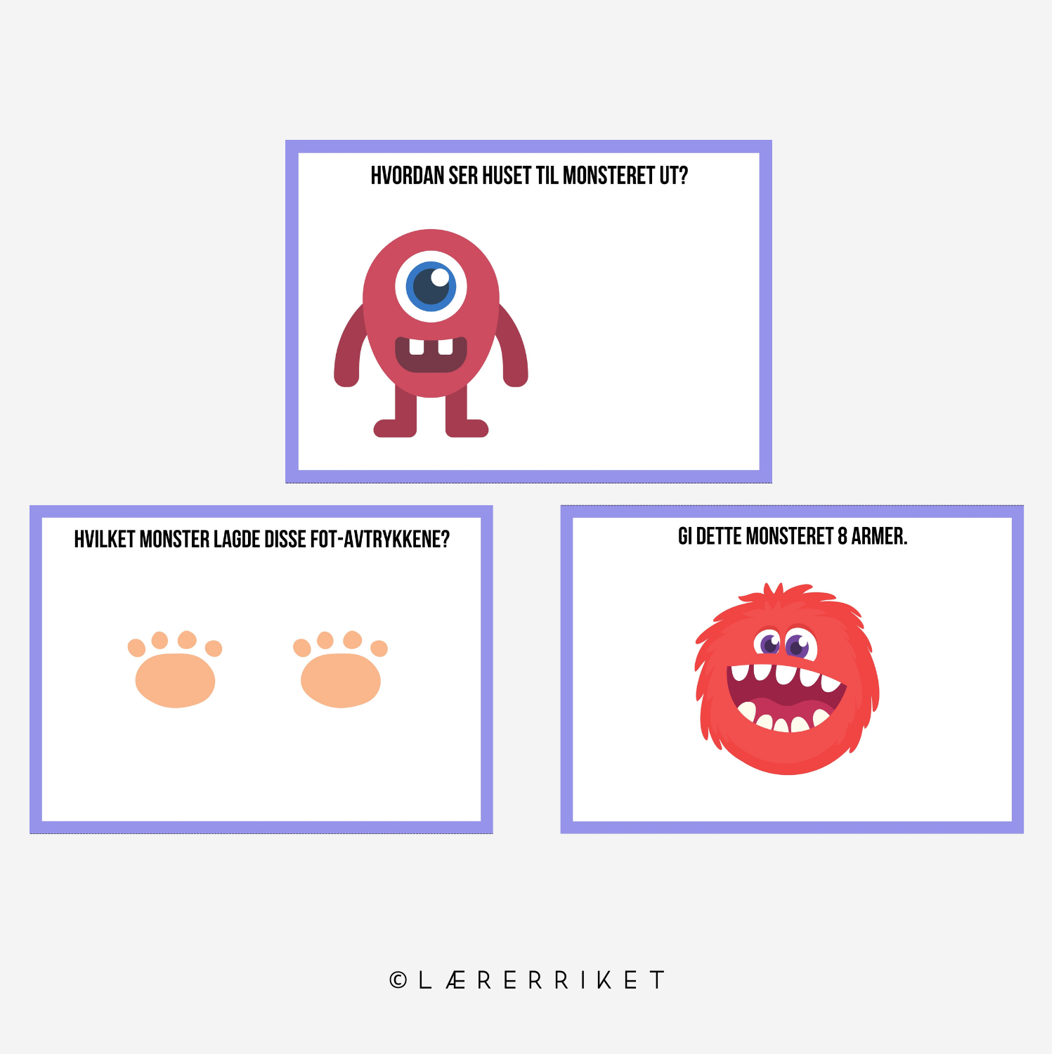 Plastelinamatter - monstre (halloween)