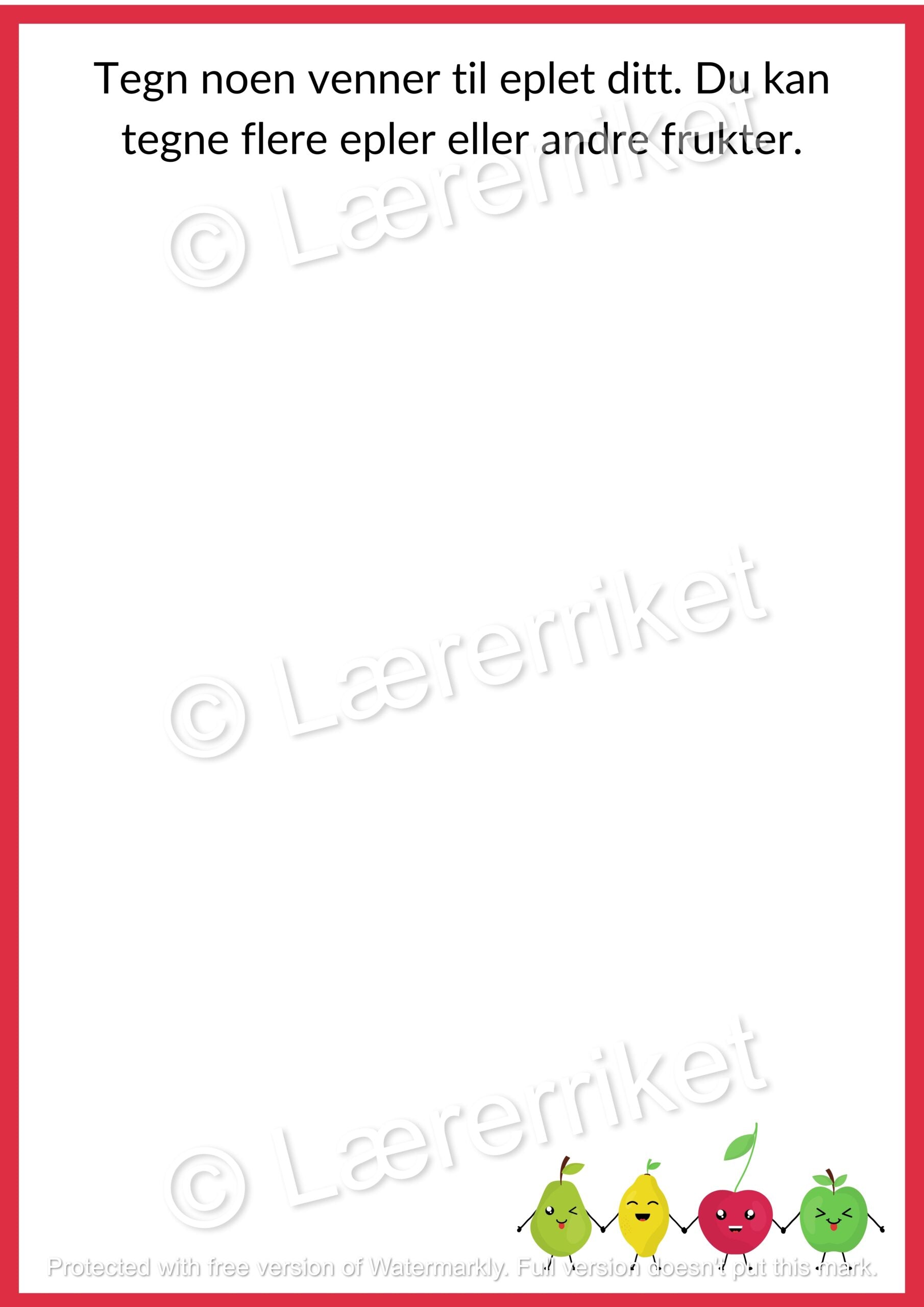 Forsk på epler - tverrfaglig utforsking