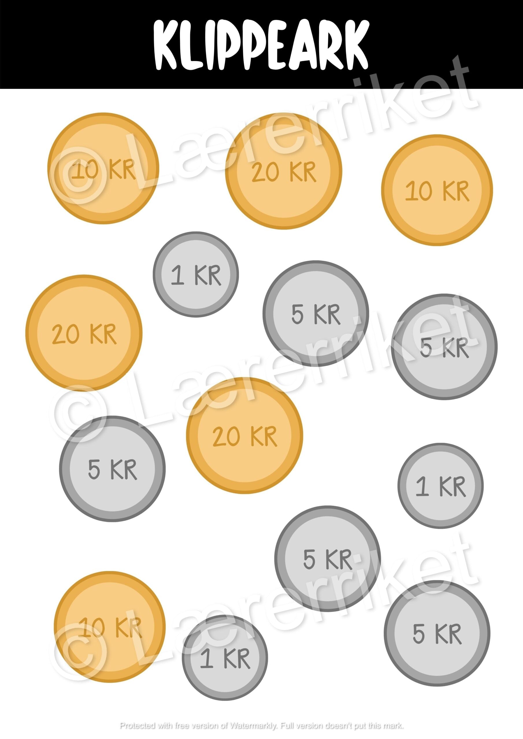 Sorter myntene