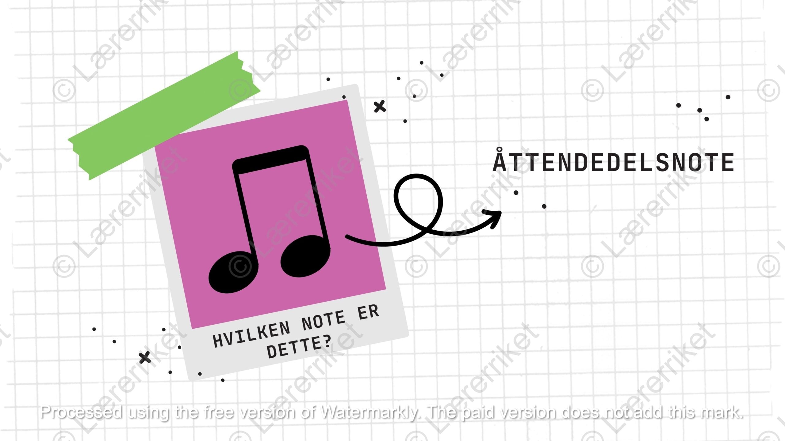 Noter og rytme