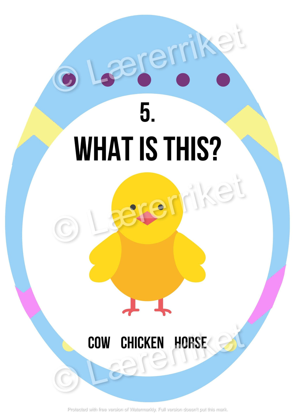 Easter egg hunt