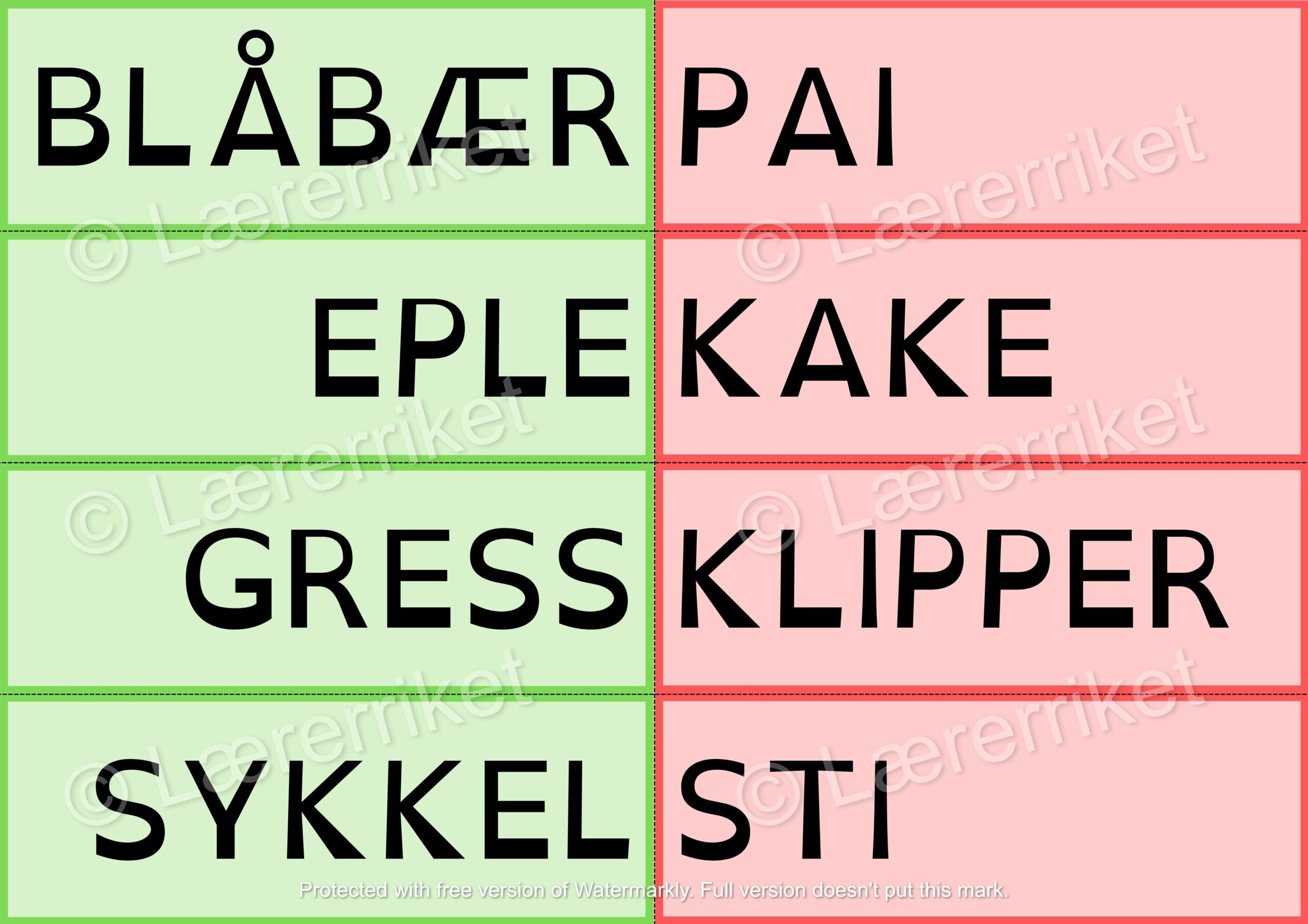 Sammensatte ord