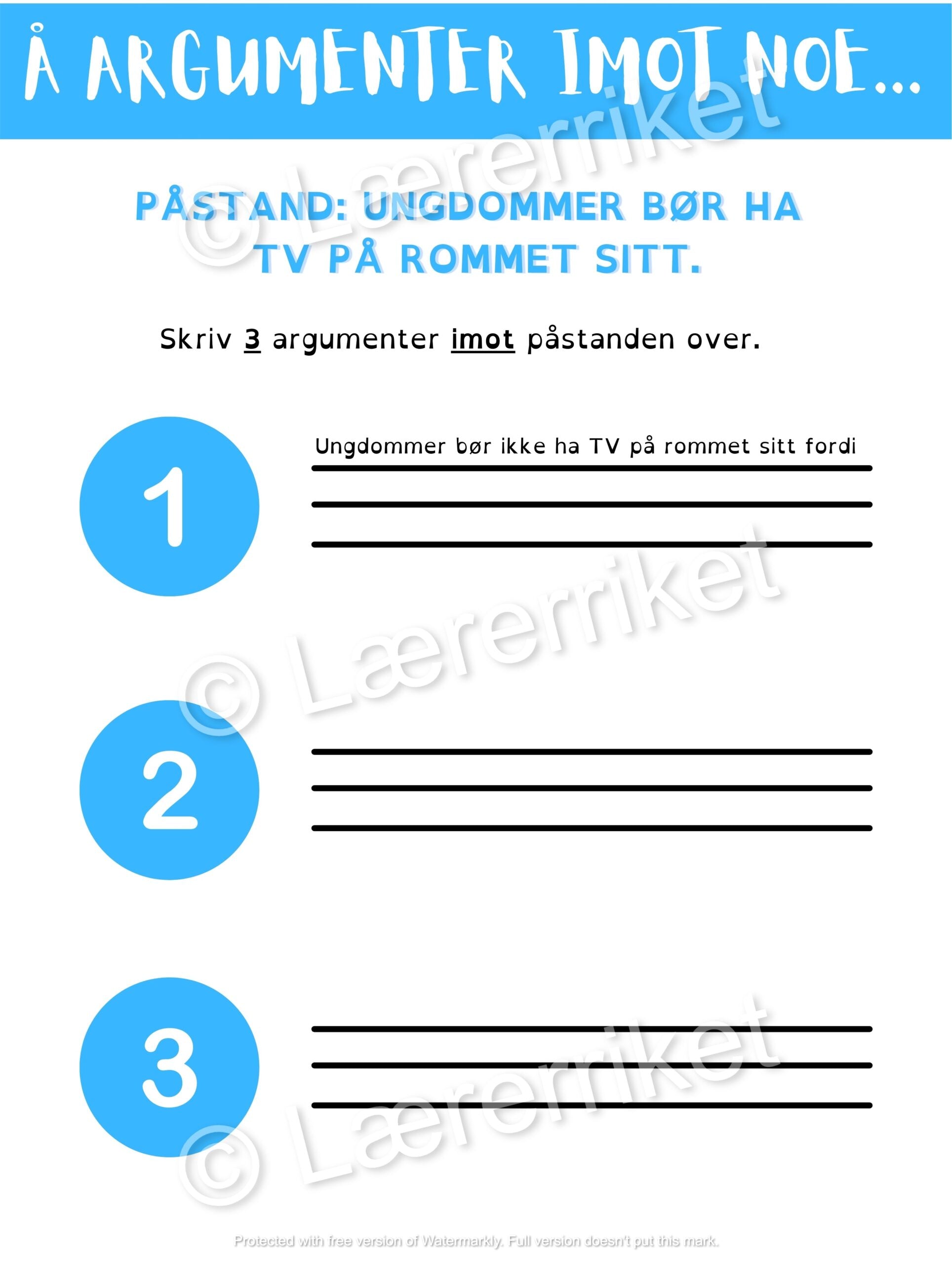 Argumenterende tekst