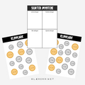 Sorter myntene