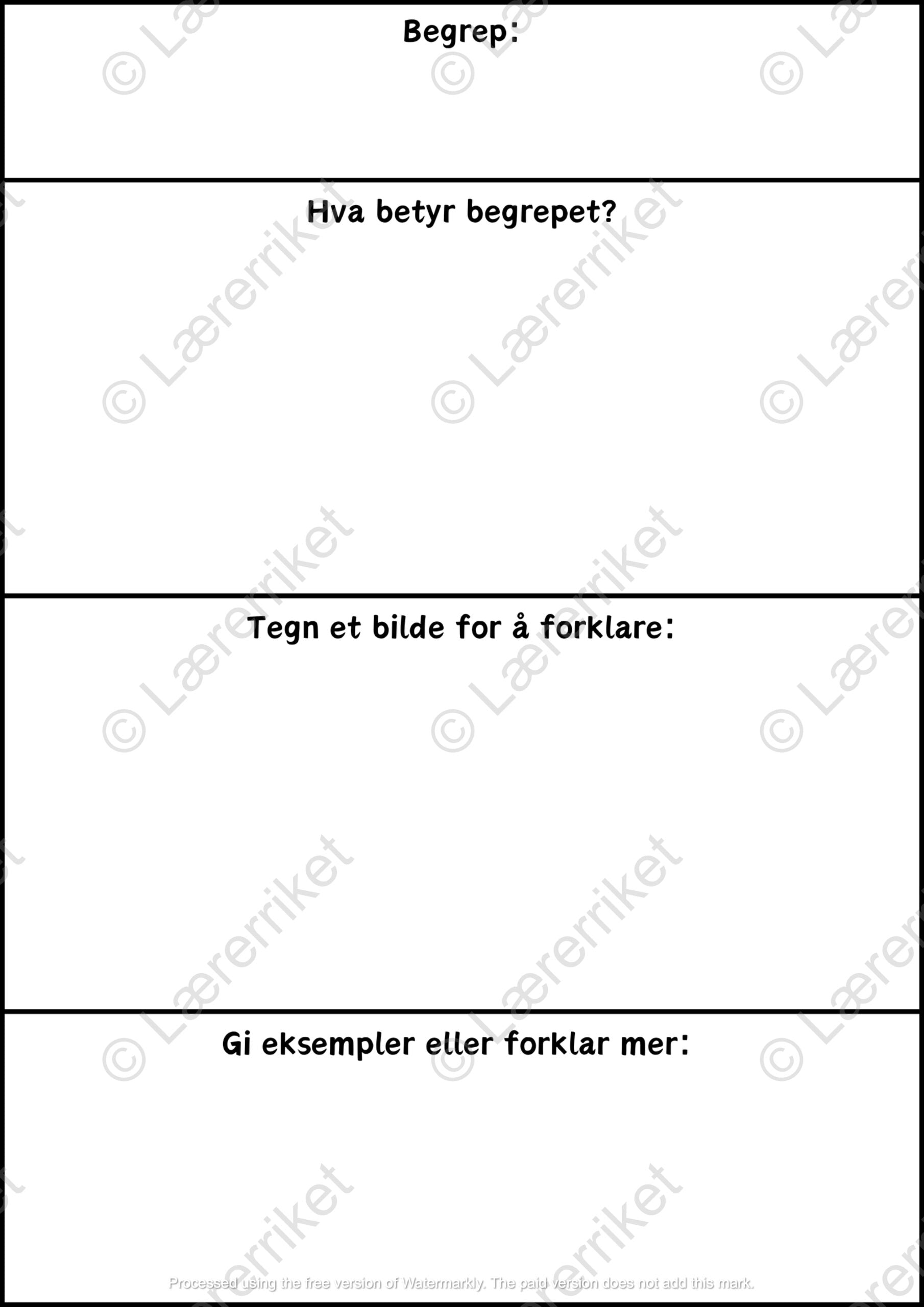 Begrepsbok matematikk