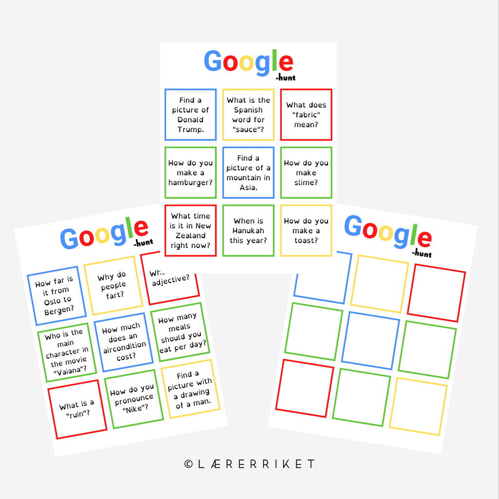 Google hunt