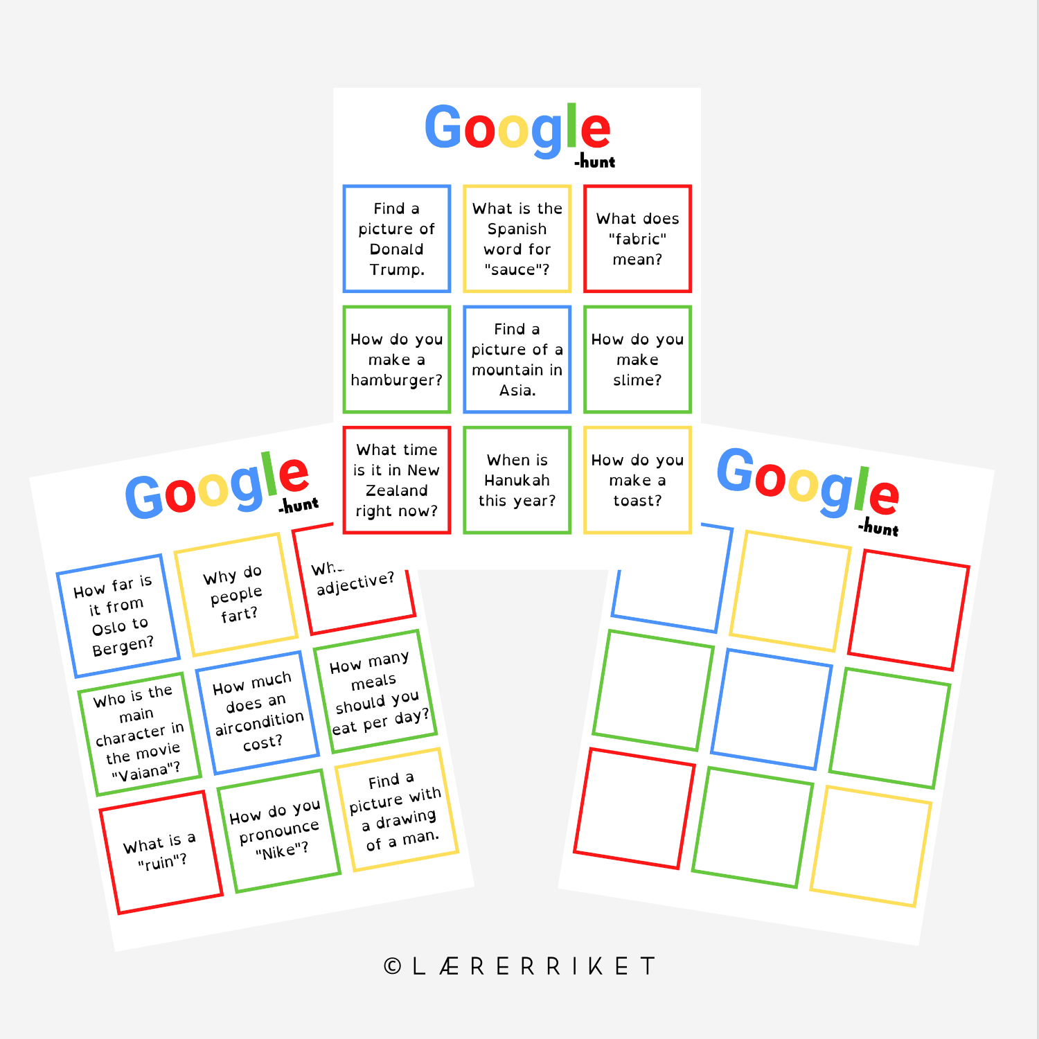 Google hunt