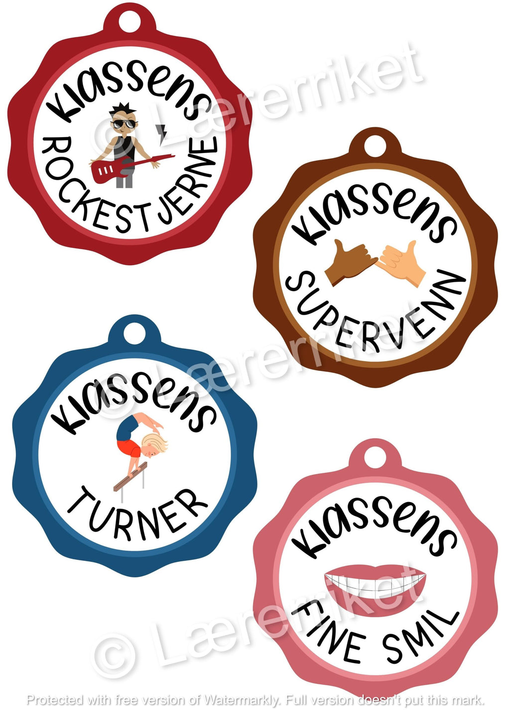 Klasse-medaljer