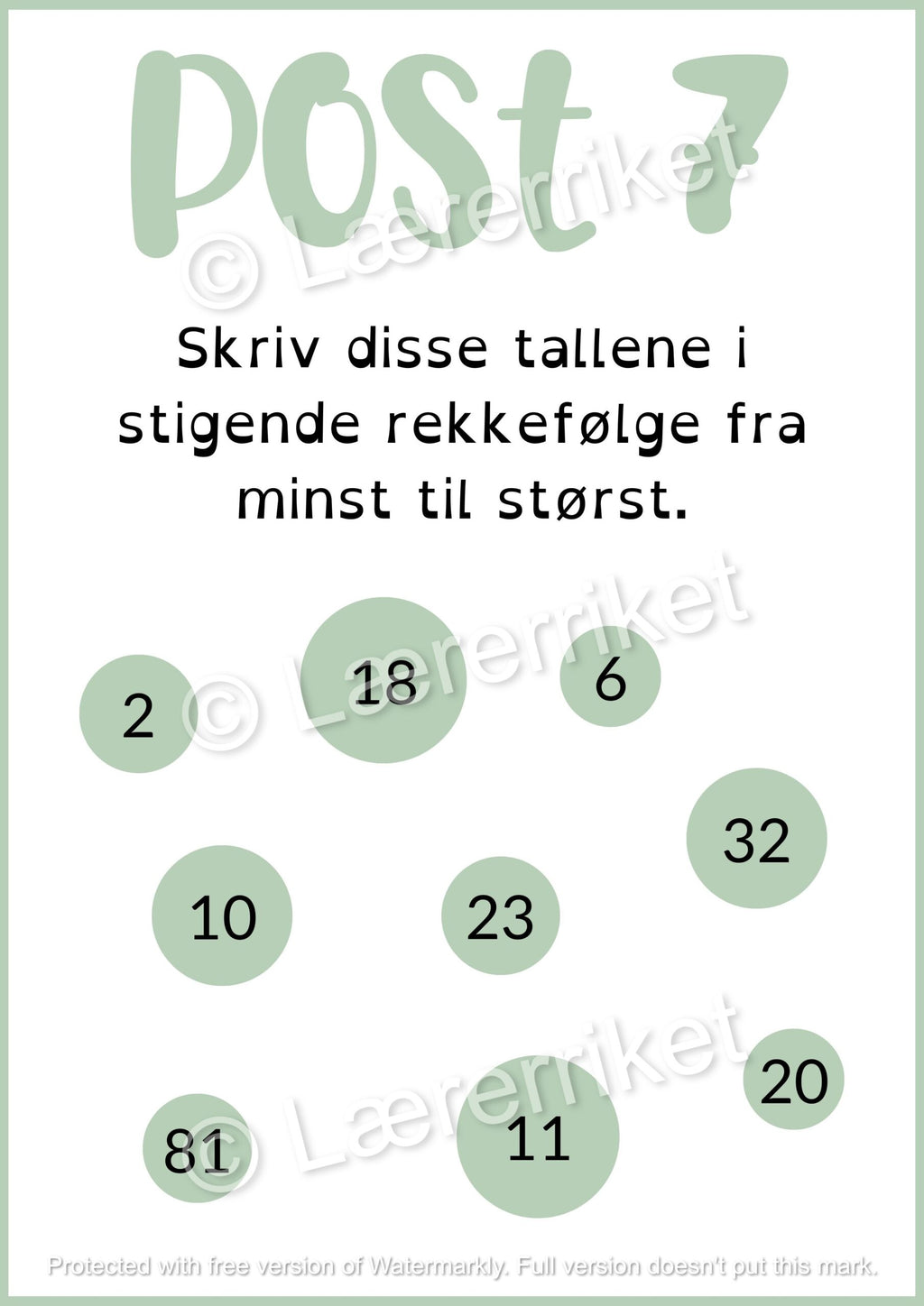 Sommer-rebus 1.-2. trinn