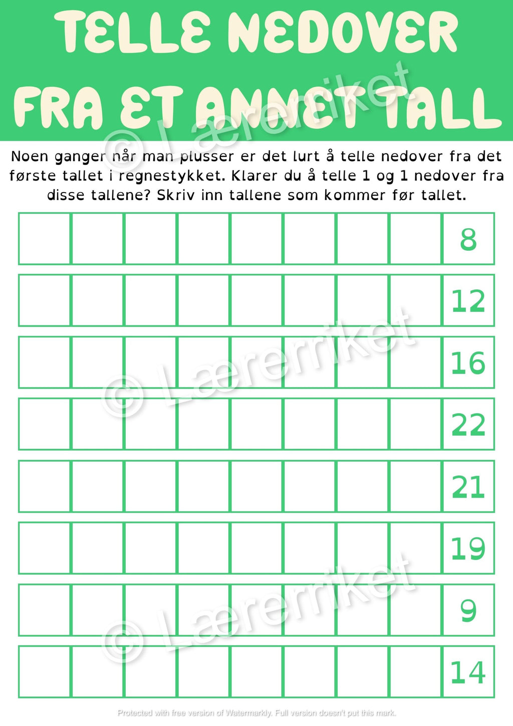 Pluss og minus hefte