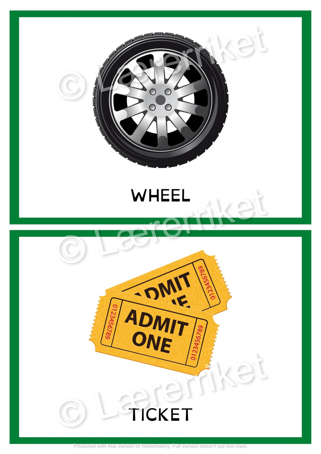 Flashcards - Transport